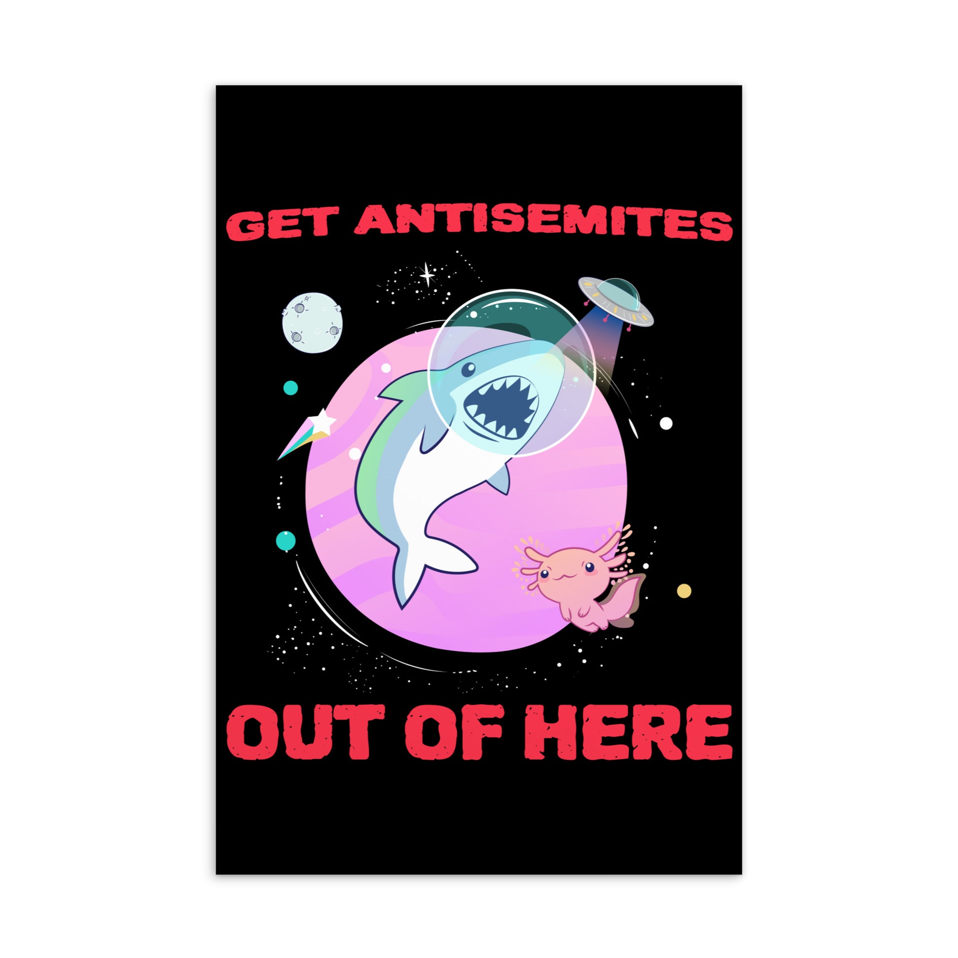 Get Alien Out | Antisemitism | Standard Postcard Jouparty
