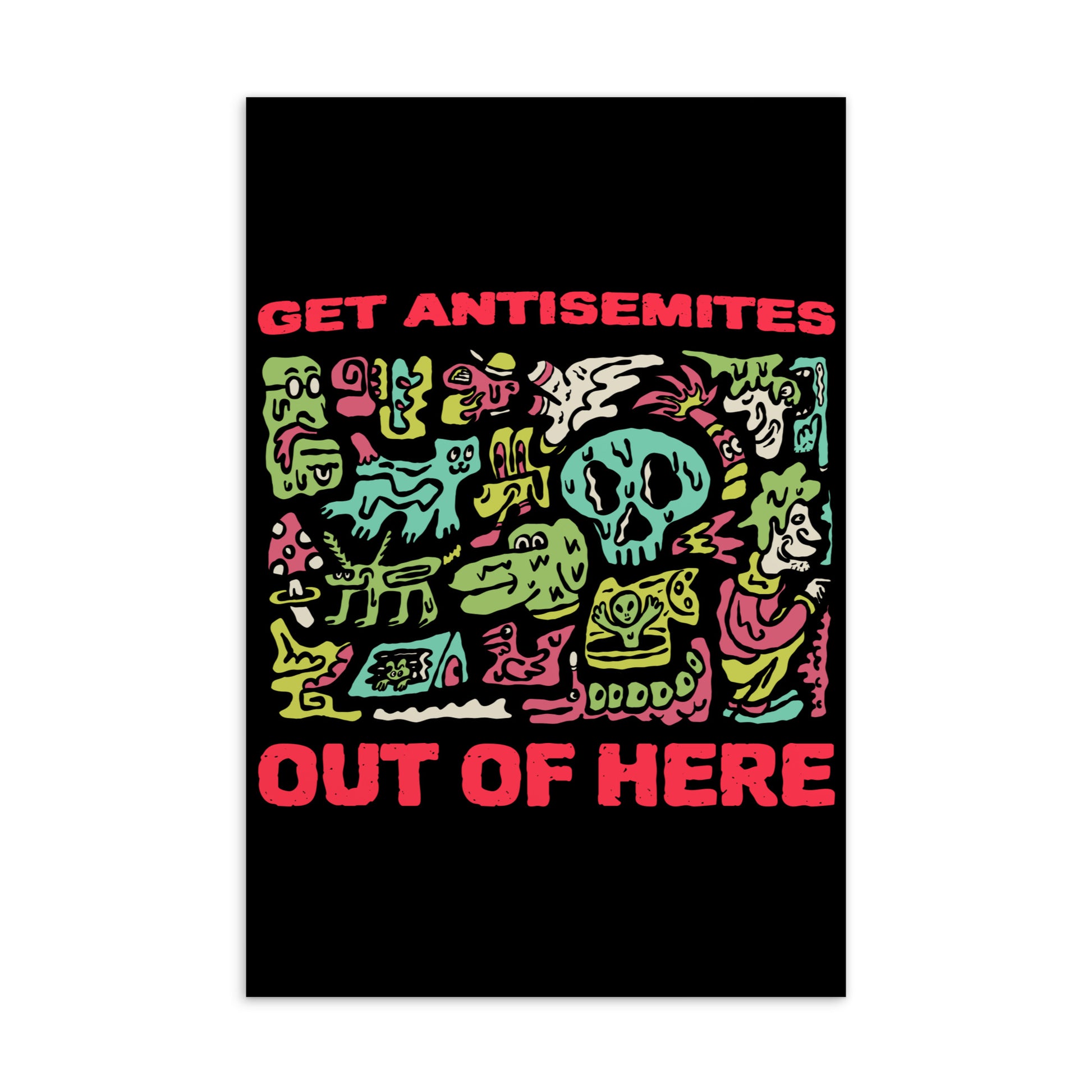 Get Alien Out | Antisemitism | Standard Postcard Jouparty