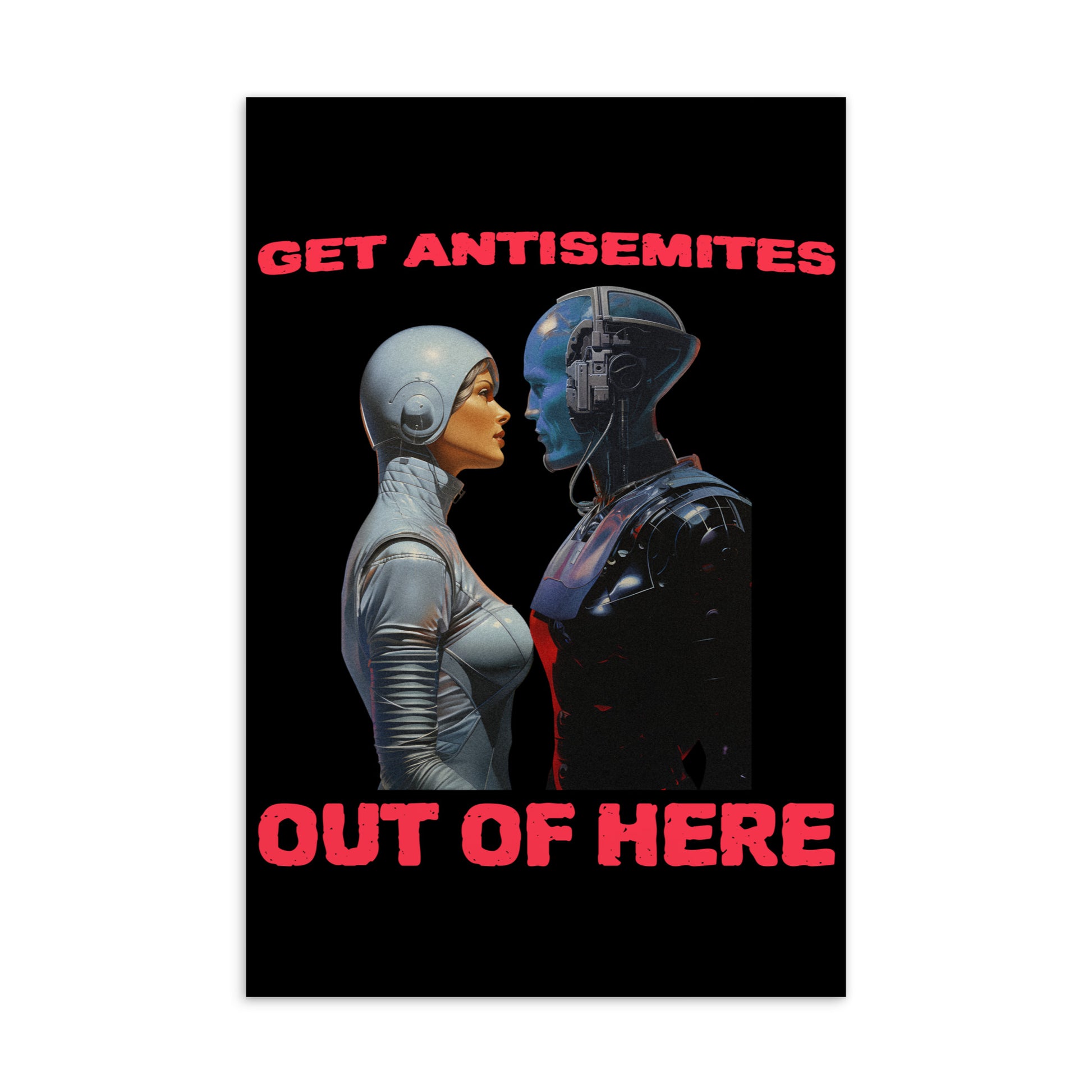 Get Alien Out | Antisemitism | Standard Postcard Jouparty