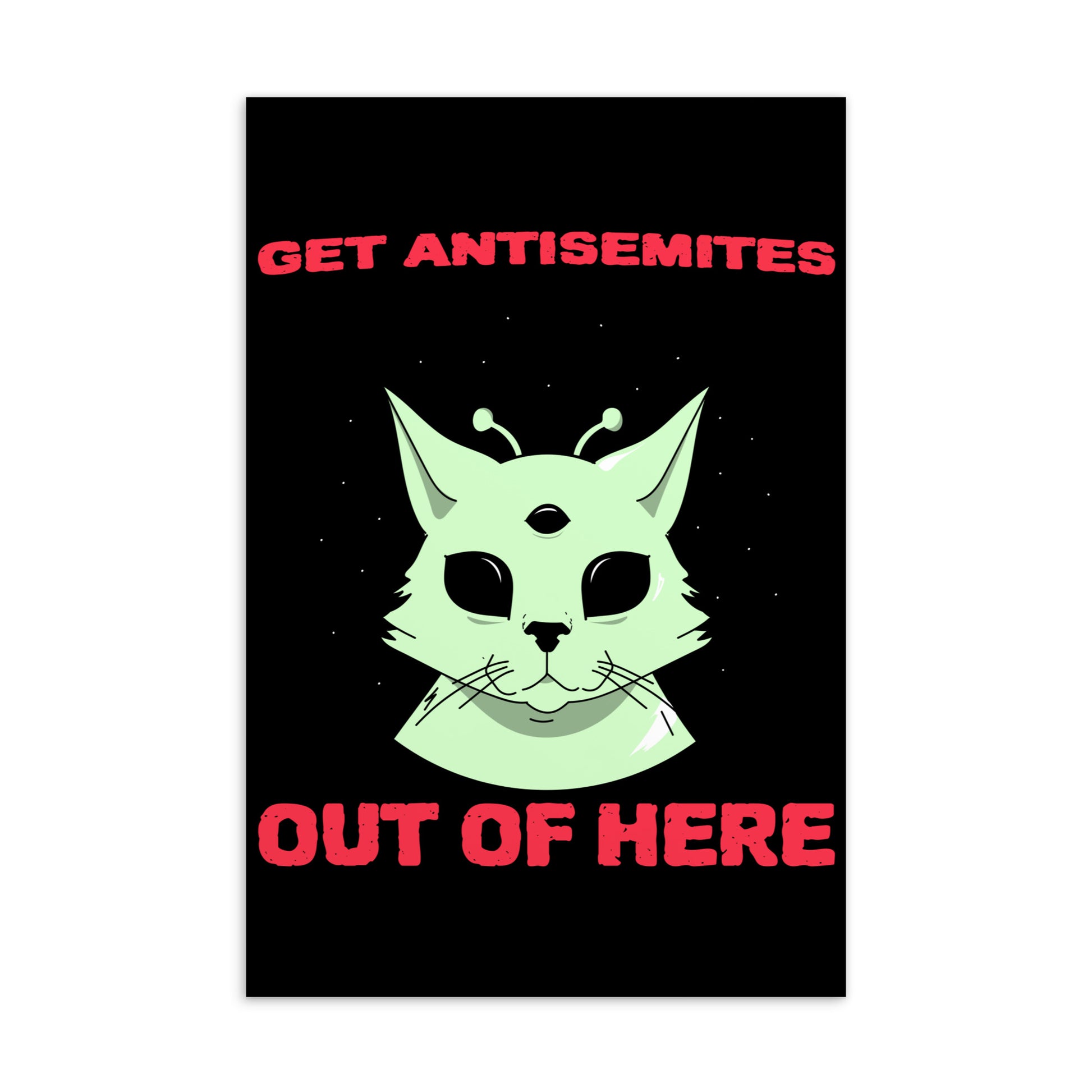 Get Alien Out | Antisemitism | Standard Postcard Jouparty