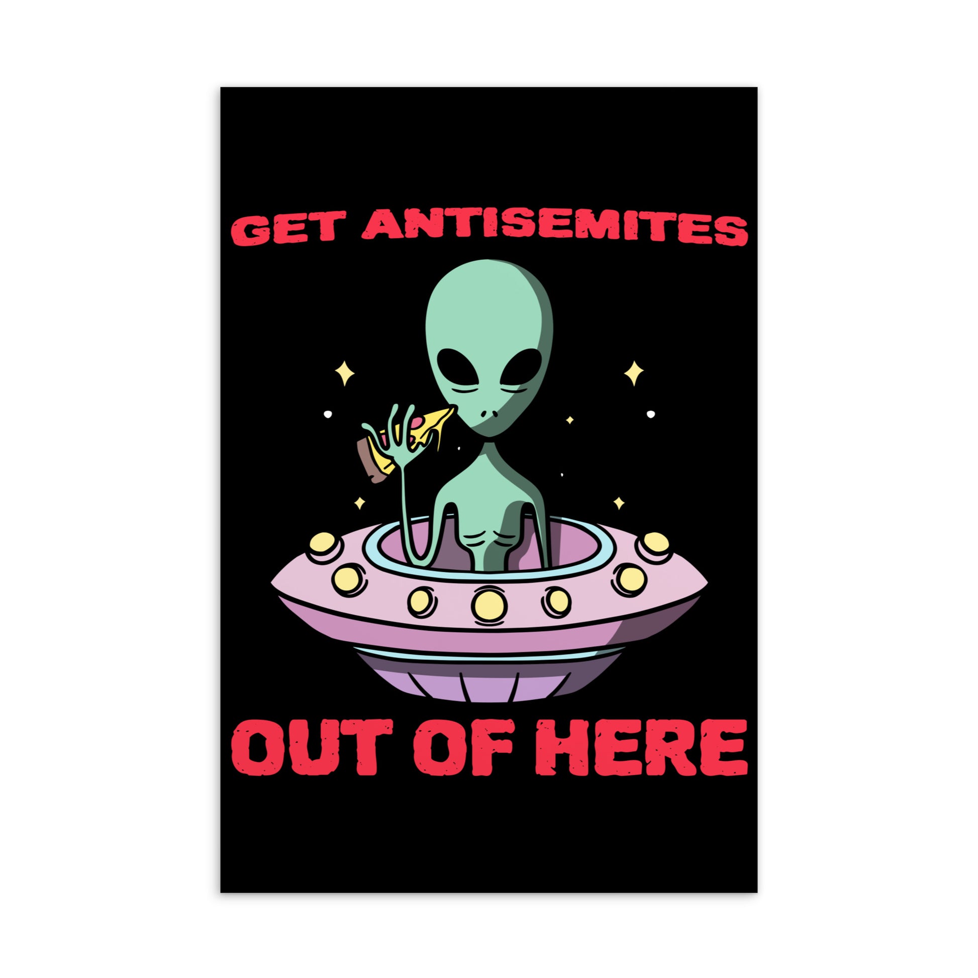 Get Alien Out | Antisemitism | Standard Postcard Jouparty