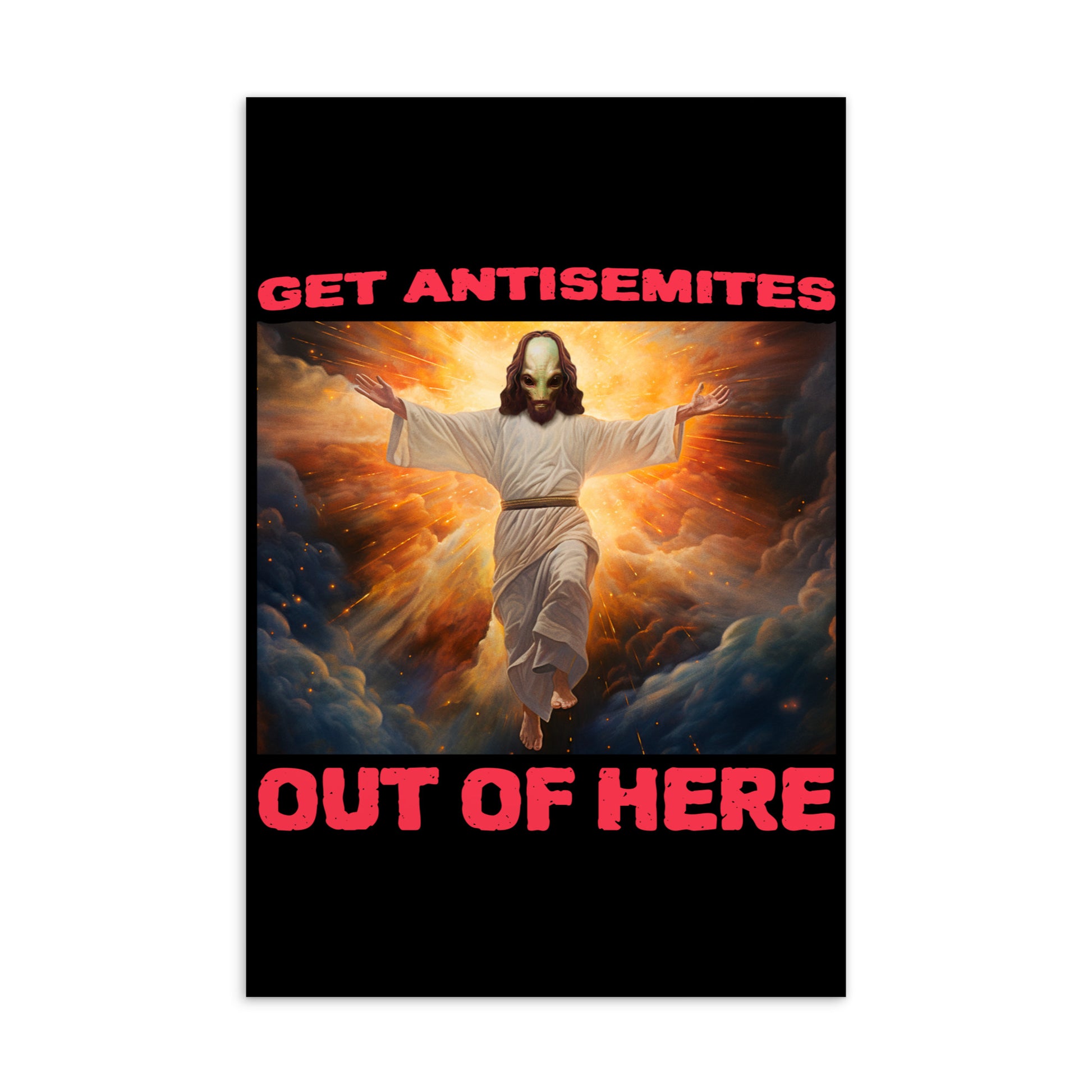 Get Alien Out | Antisemitism | Standard Postcard Jouparty