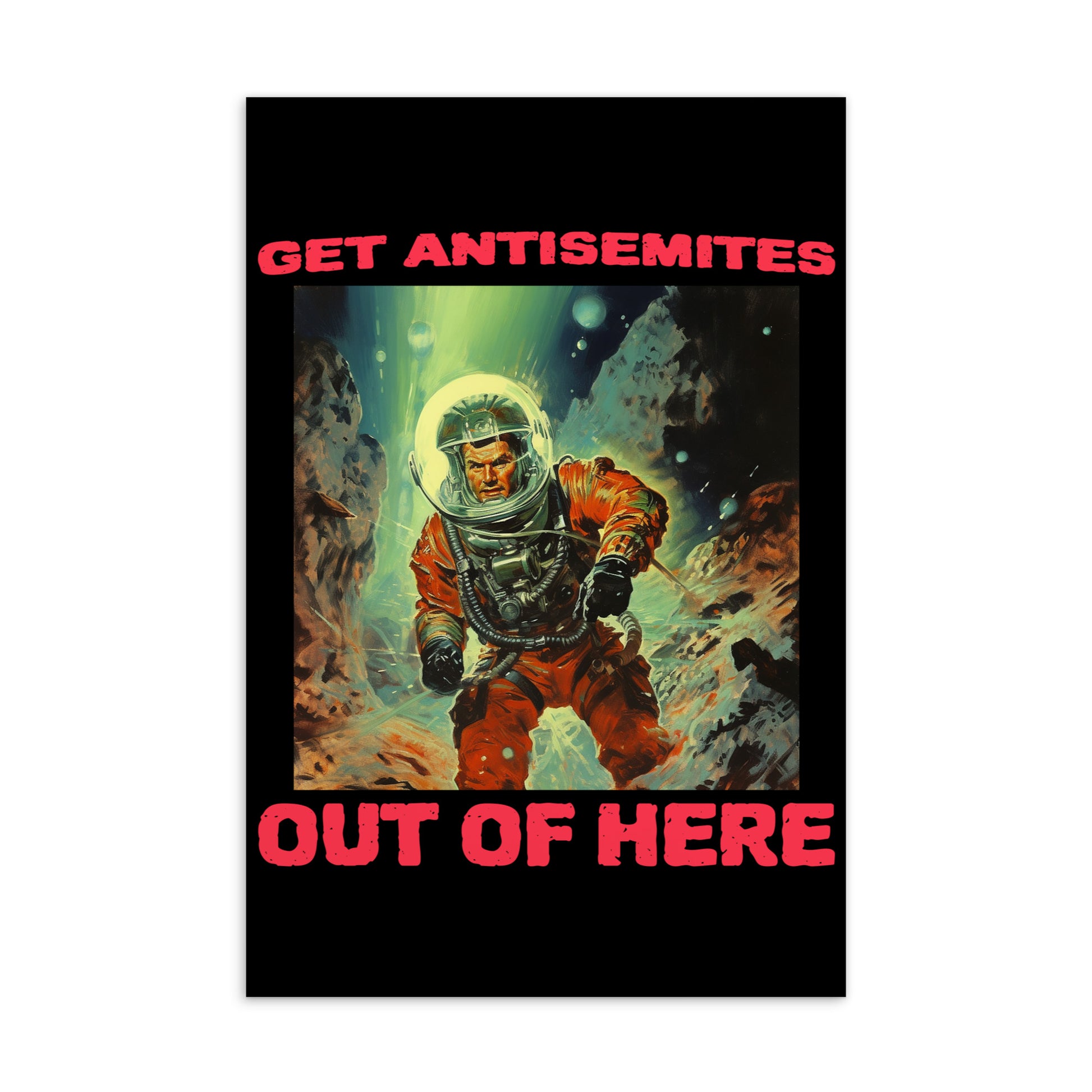Get Alien Out | Antisemitism | Standard Postcard Jouparty