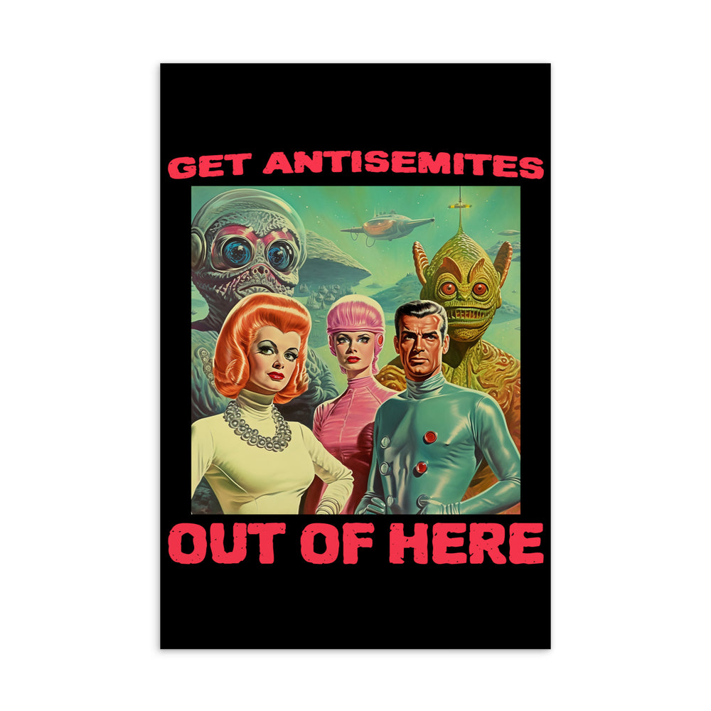 Get Alien Out | Antisemitism | Standard Postcard