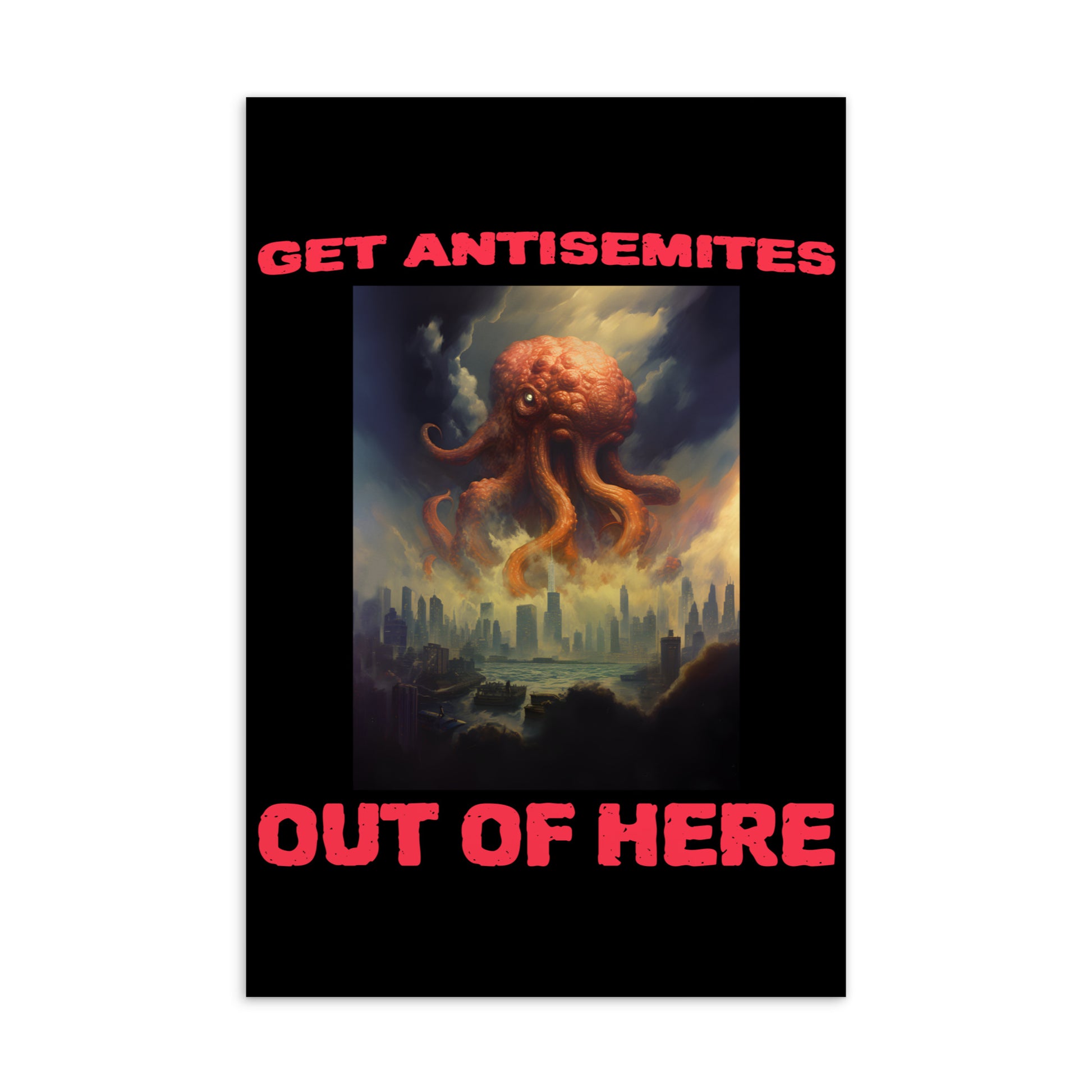 Get Alien Out | Antisemitism | Standard Postcard Jouparty