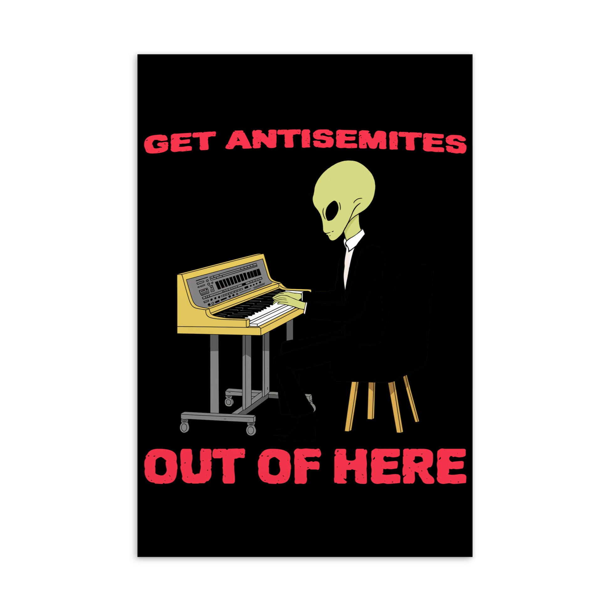 Get Alien Out | Antisemitism | Standard Postcard Jouparty