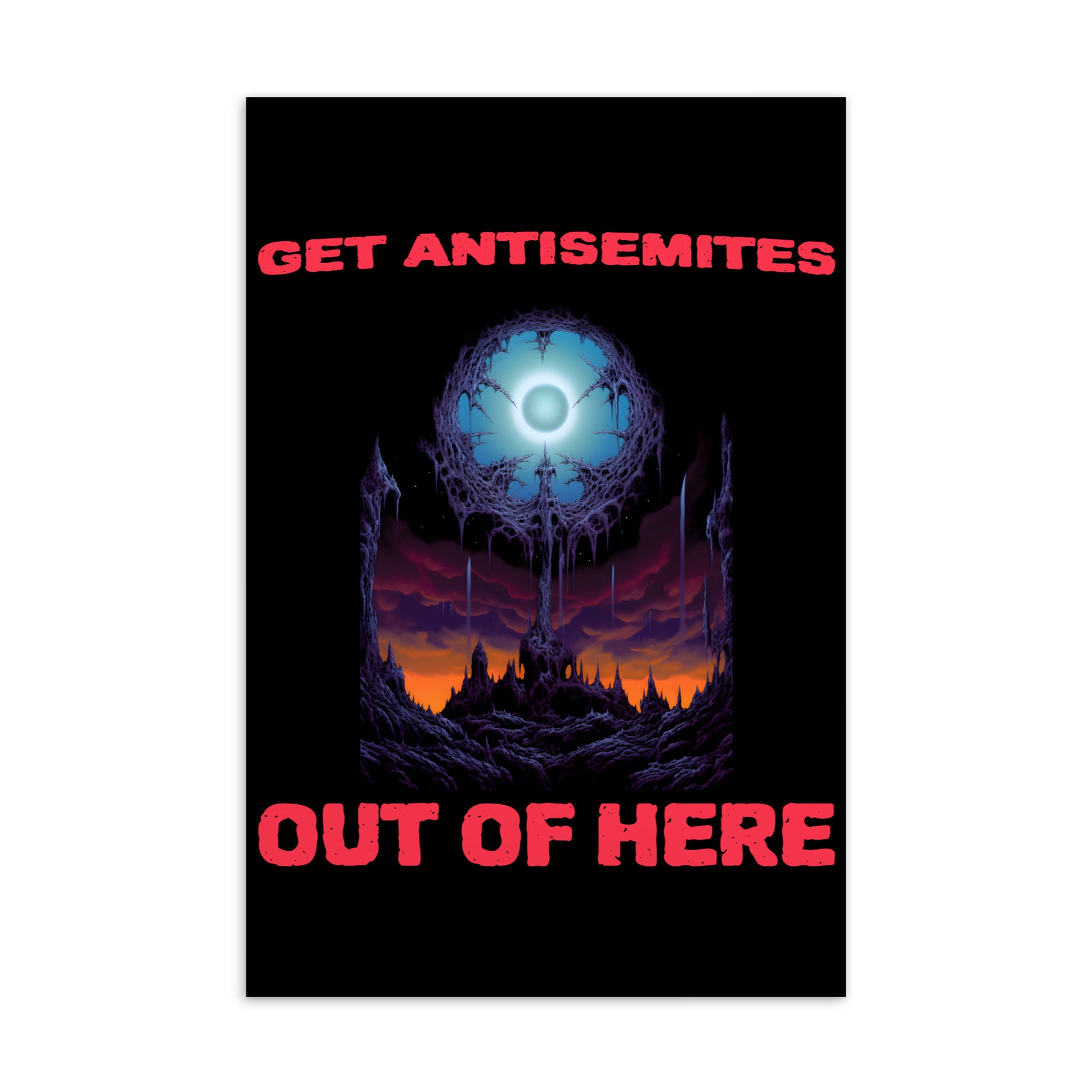 Get Alien Out | Antisemitism | Standard Postcard
