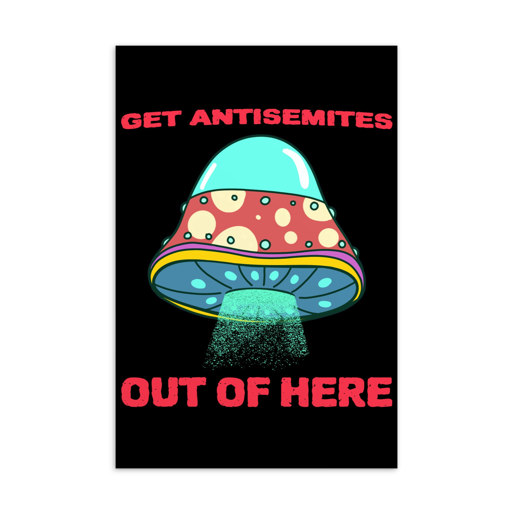 Get Alien Out | Antisemitism | Standard Postcard Jouparty