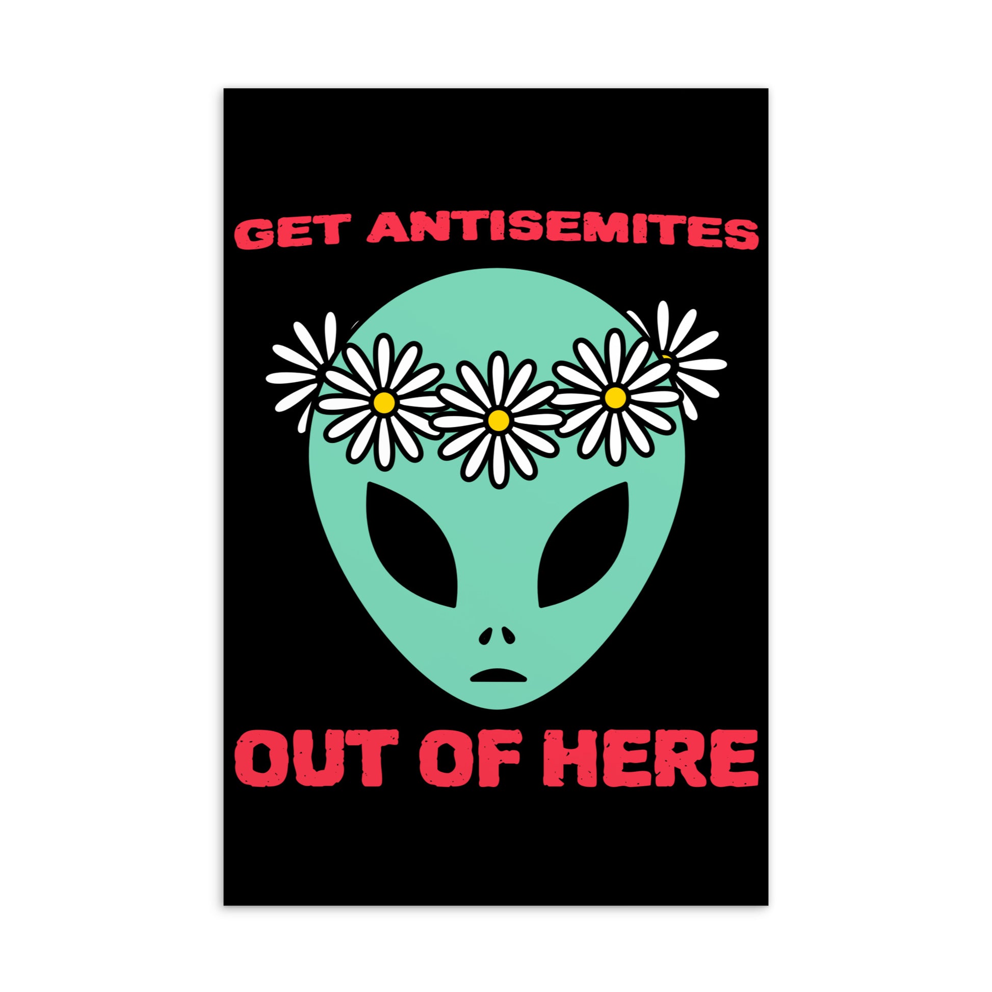 Get Alien Out | Antisemitism | Standard Postcard Jouparty