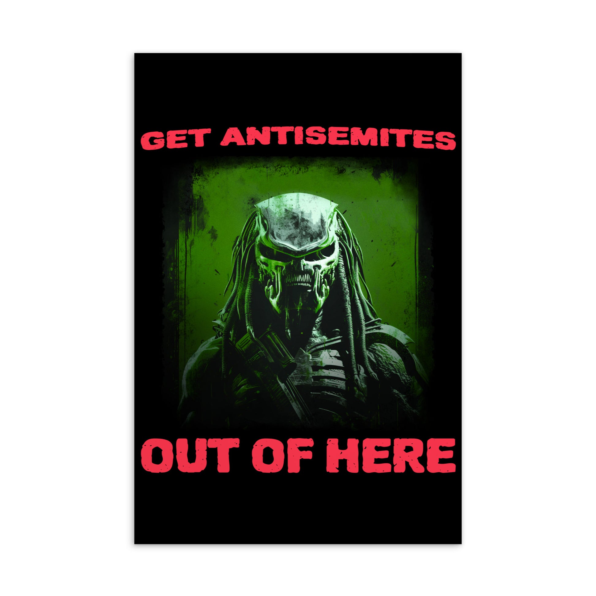 Get Alien Out | Antisemitism | Standard Postcard Jouparty