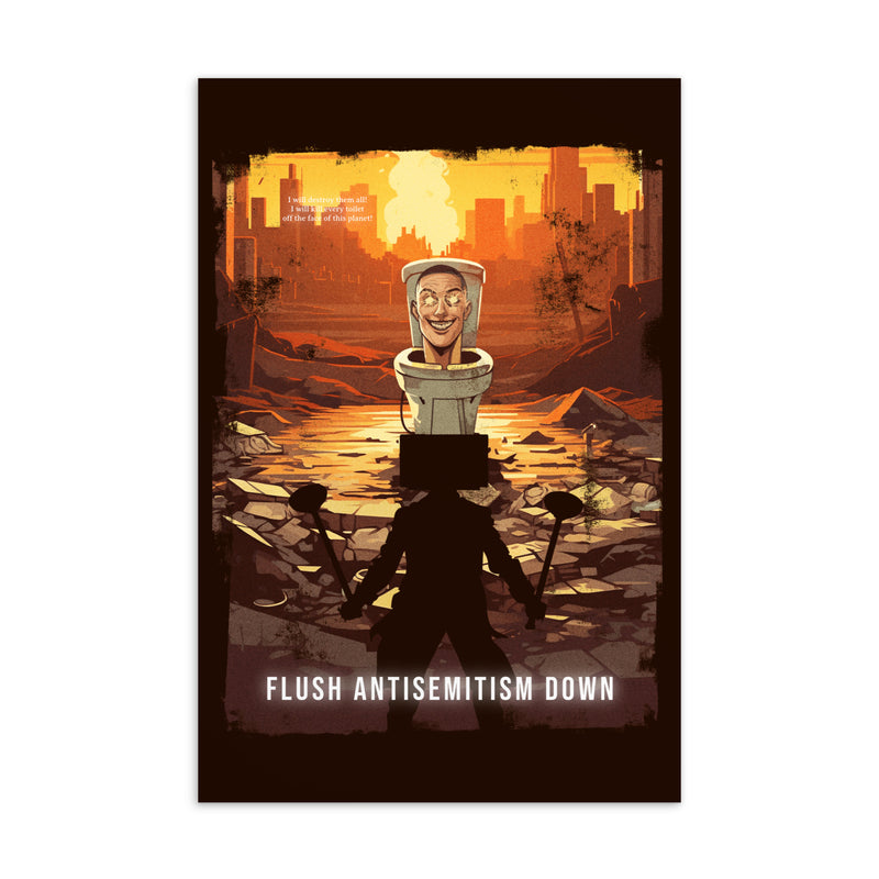 Horror Movie | Antisemitism | Standard Postcard