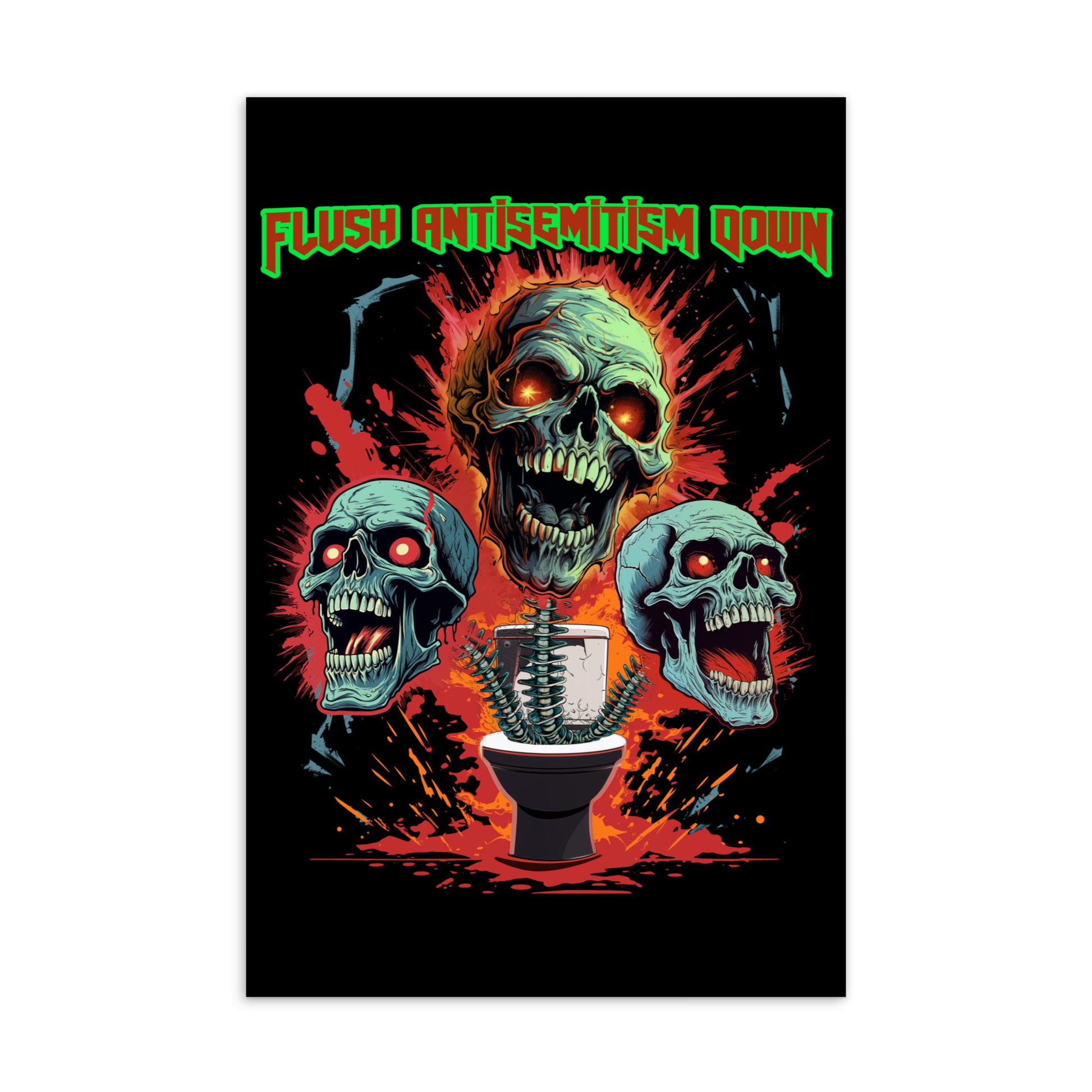 Horror Movie | Antisemitism | Standard Postcard Jouparty