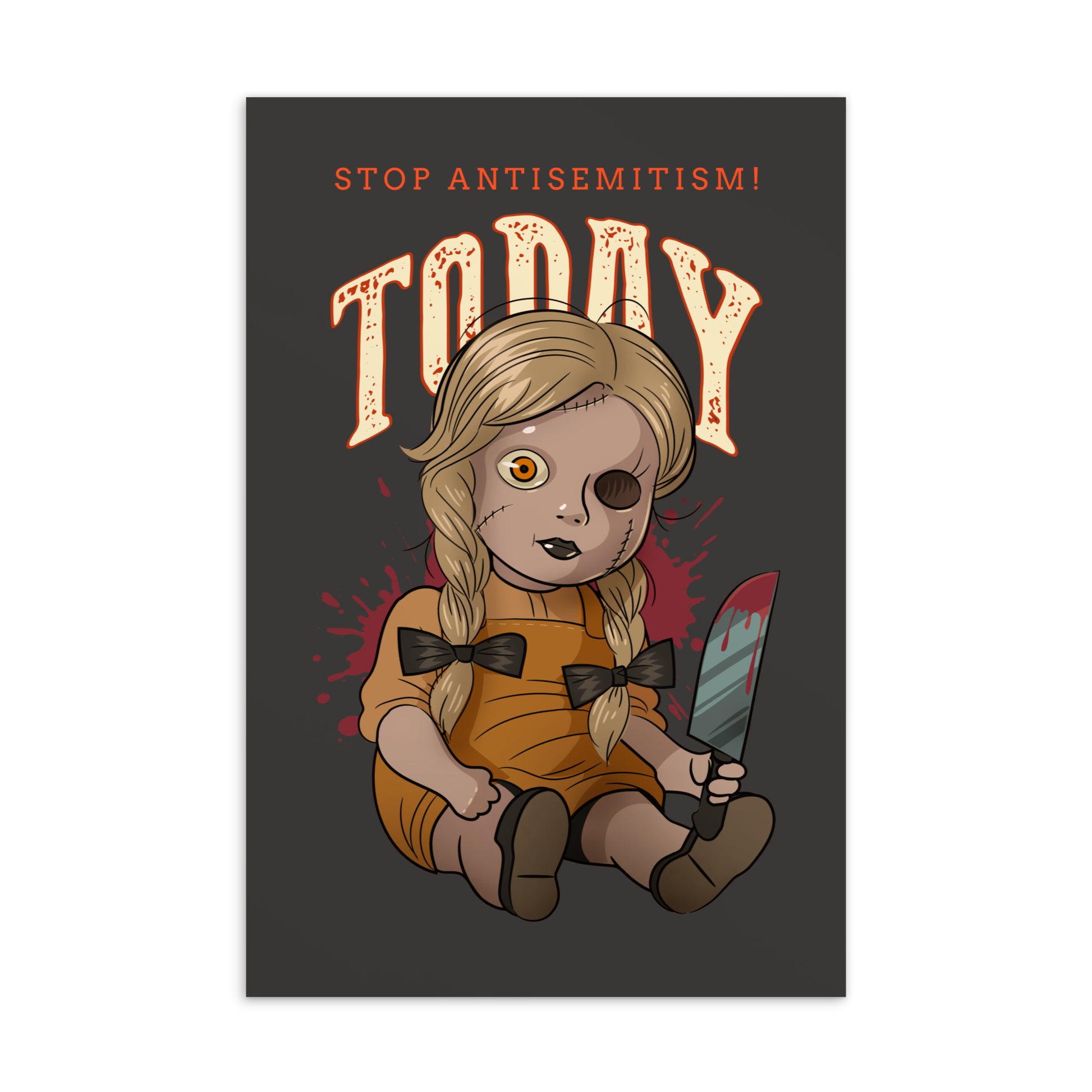 Horror Movie | Antisemitism | Standard Postcard Jouparty