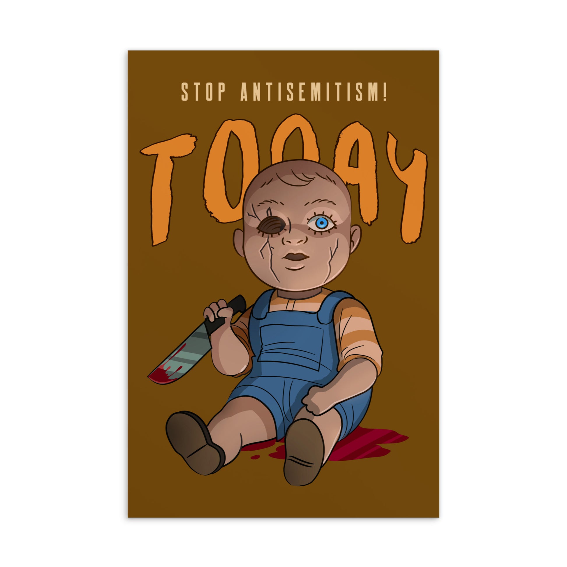Horror Movie | Antisemitism | Standard Postcard Jouparty
