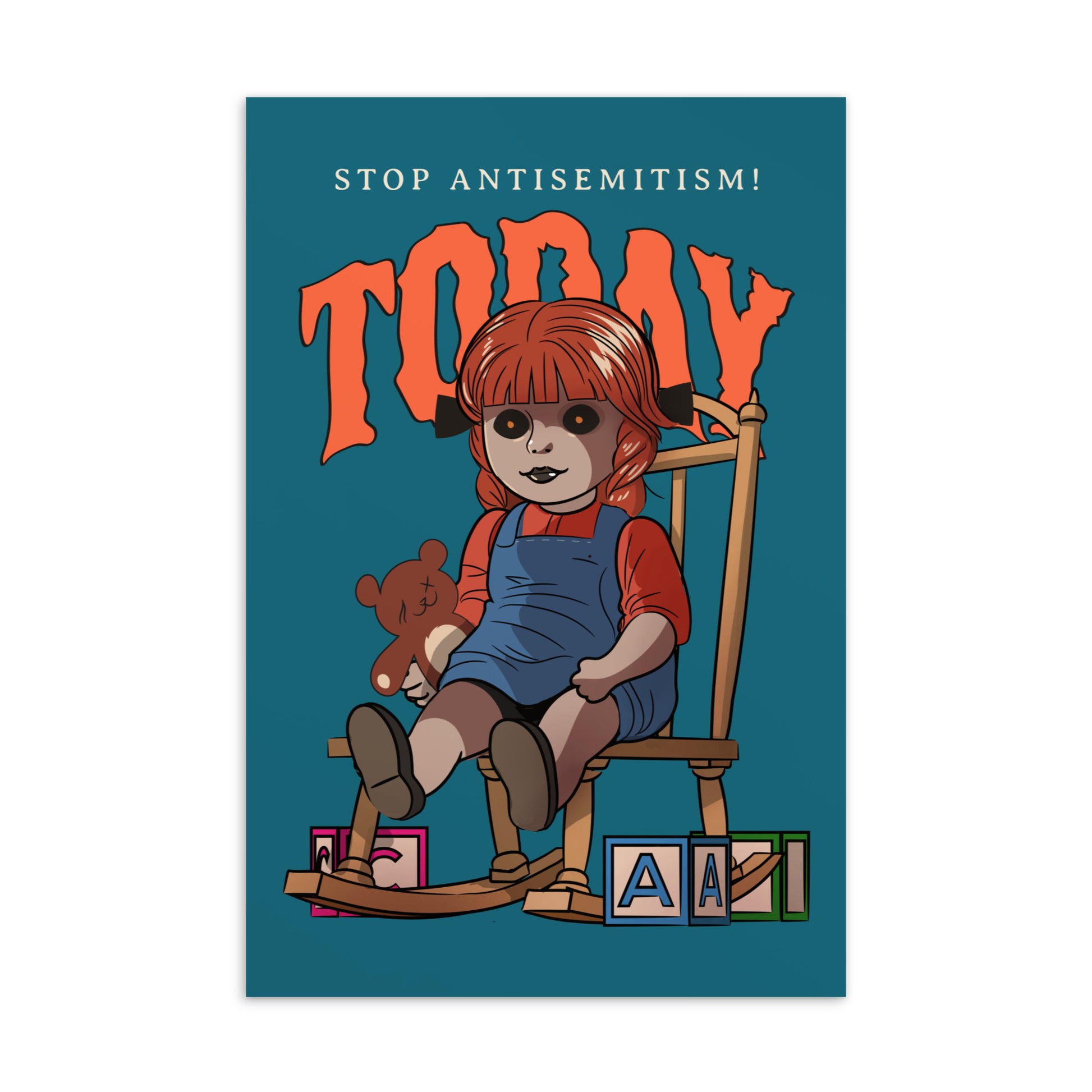 Horror Movie | Antisemitism | Standard Postcard Jouparty