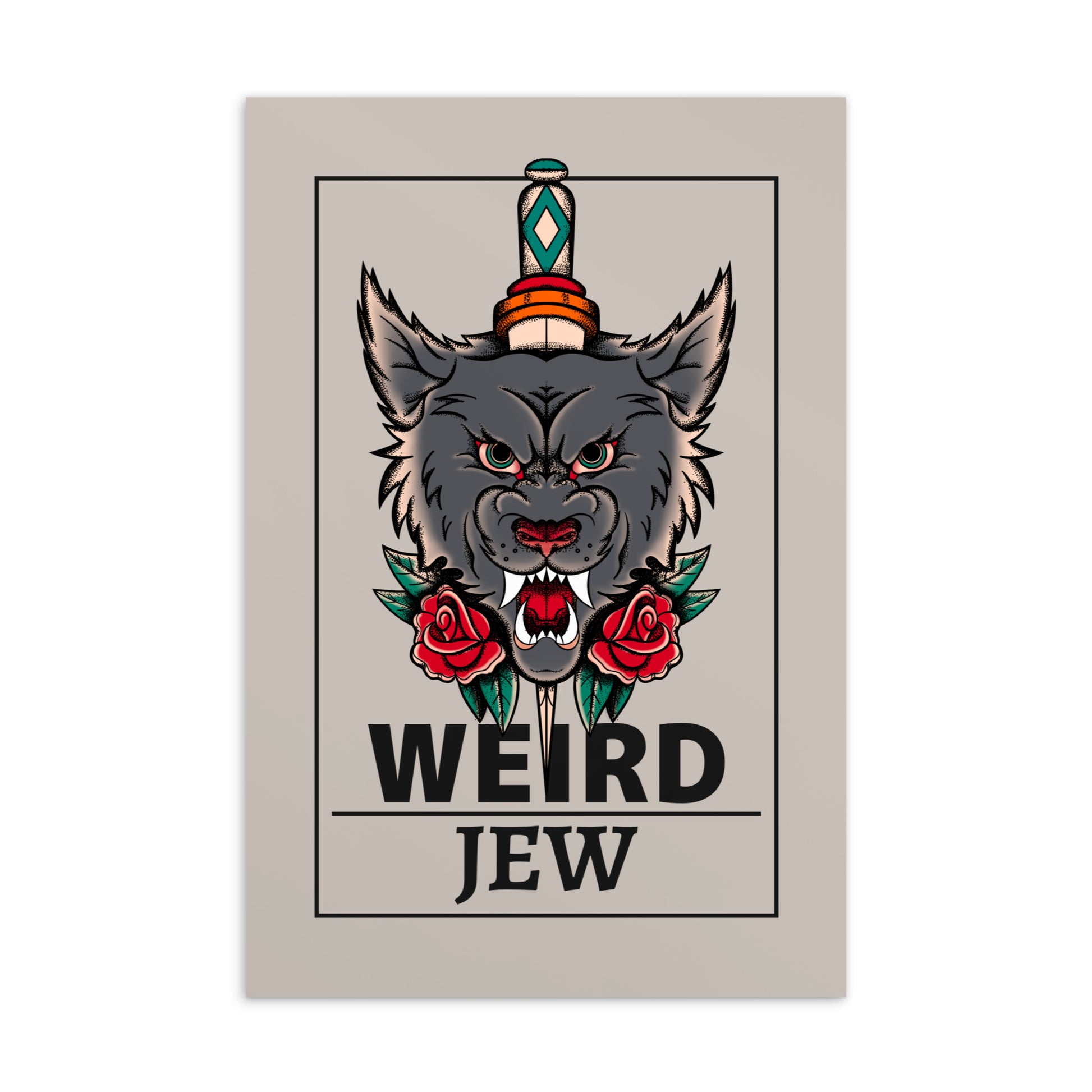 Weird Jew | Standard Postcard Jouparty