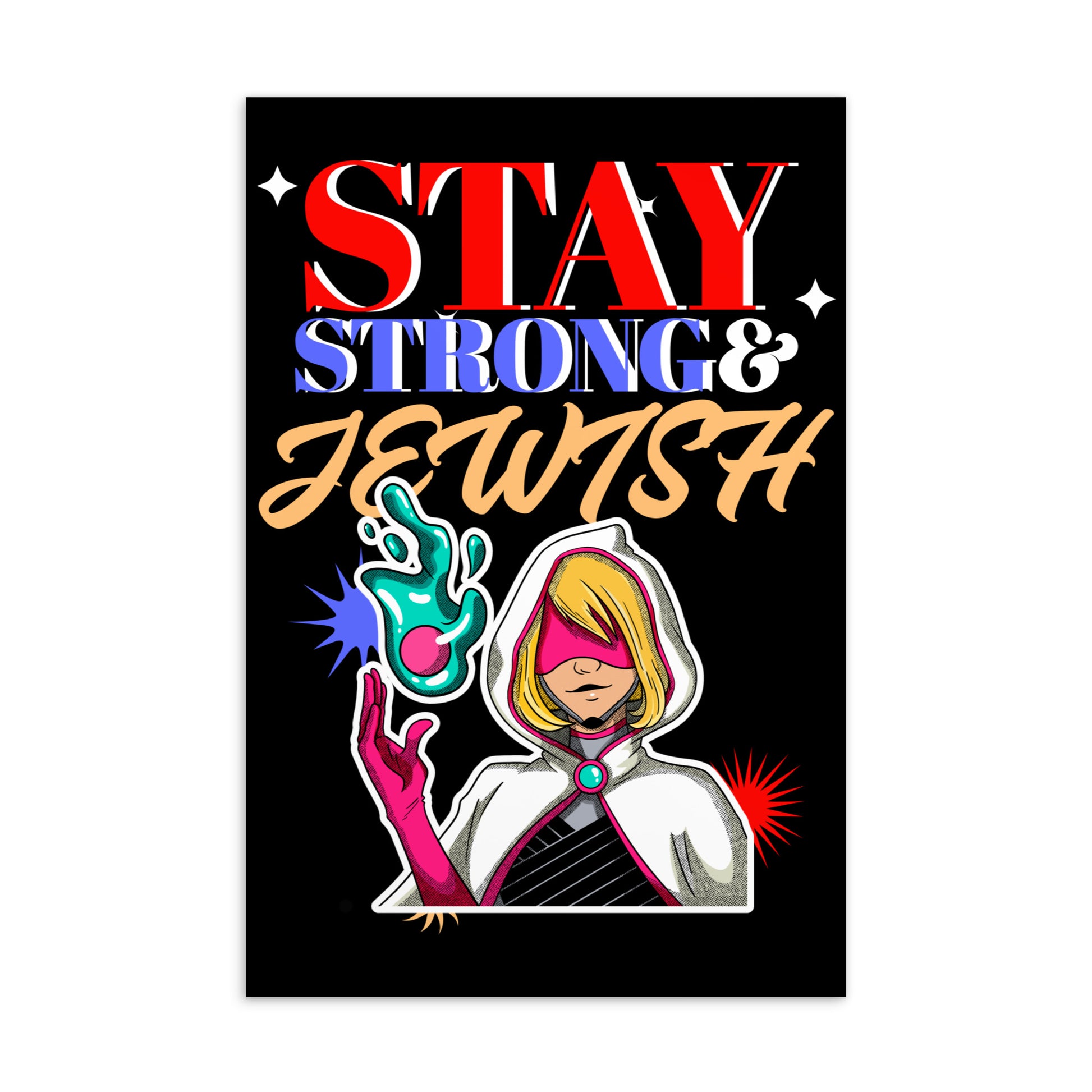 Strong & Jewish | Standard Postcard
