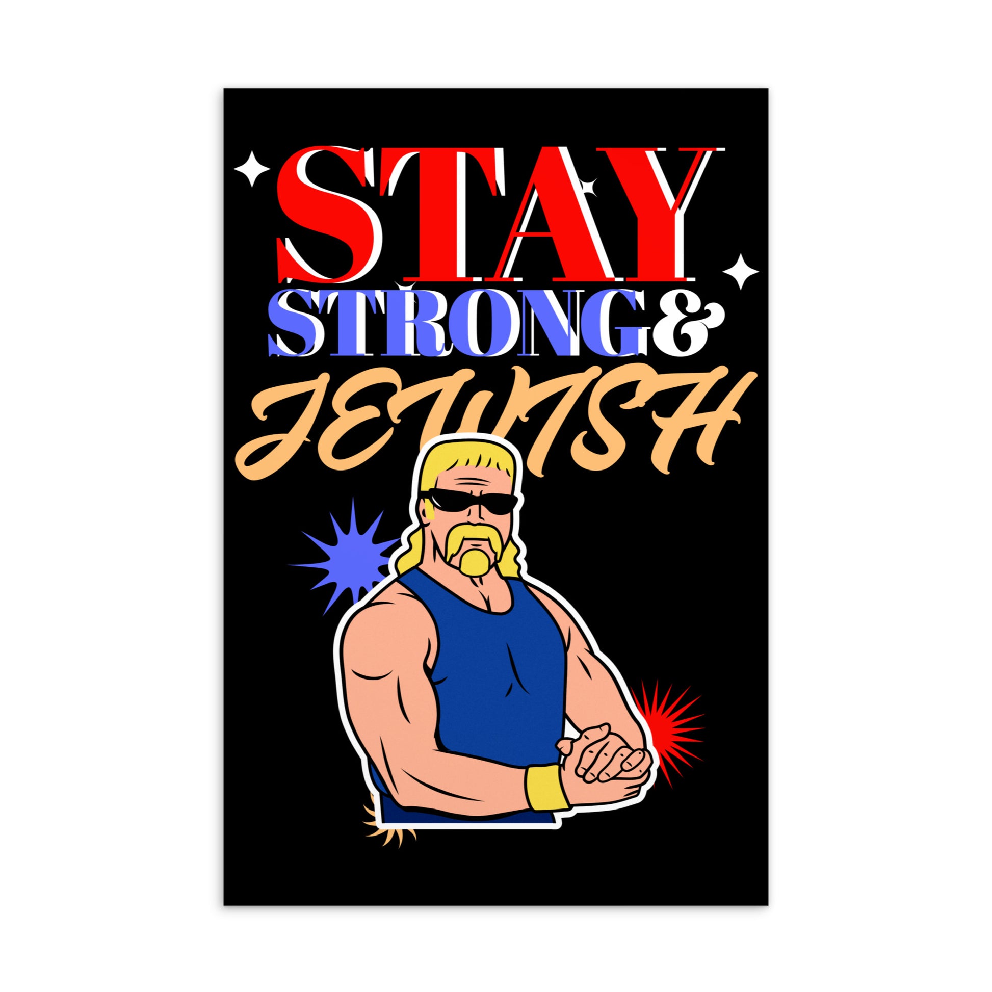 Strong & Jewish | Standard Postcard Jouparty