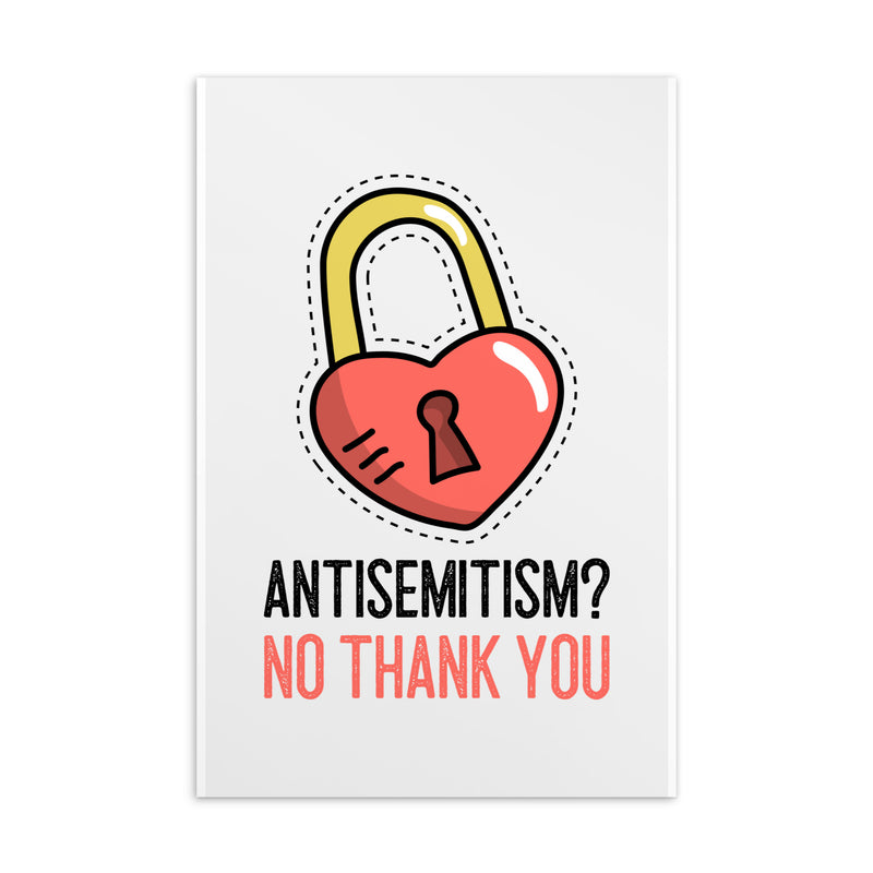 No Thank You | Antisemitism | Standard Postcard