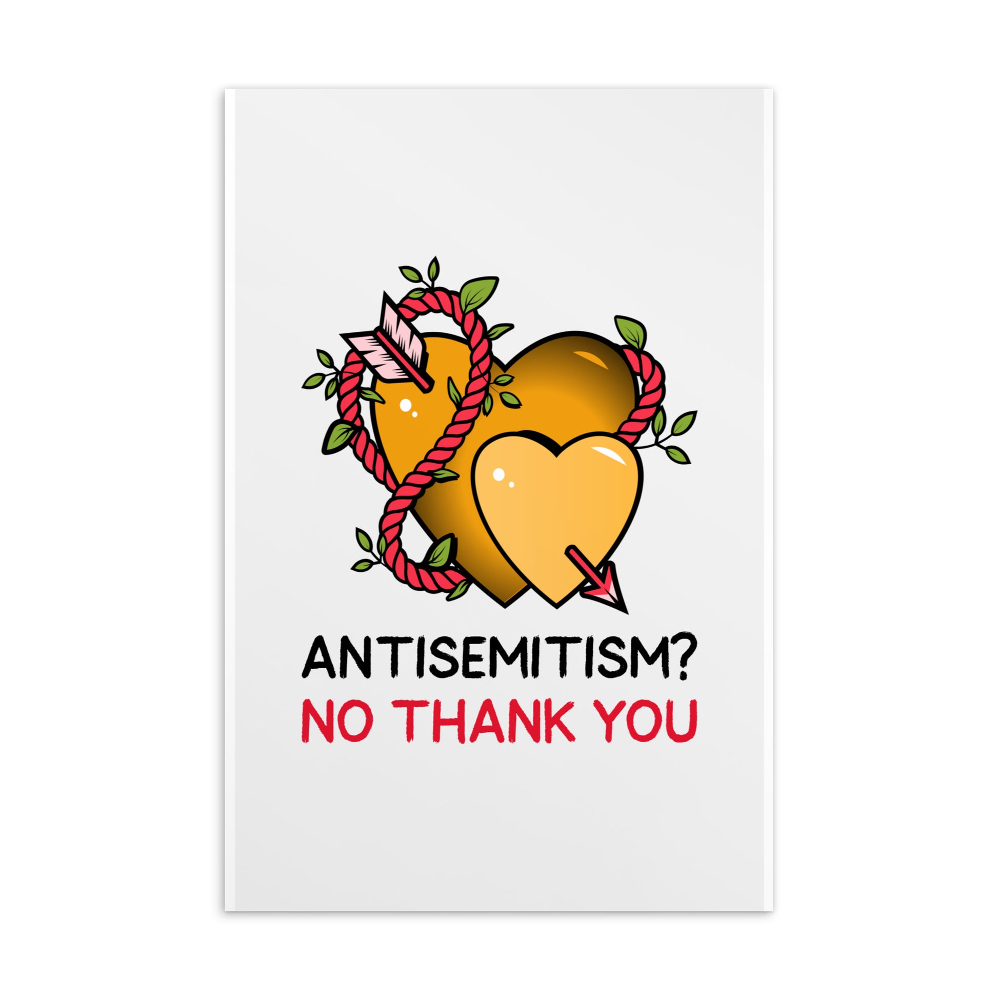 No Thank You | Antisemitism | Standard Postcard