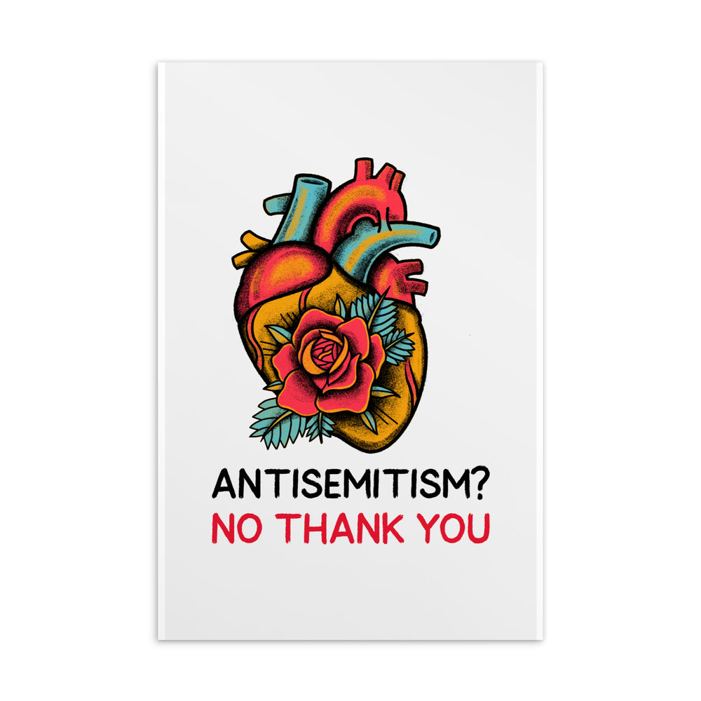 No Thank You | Antisemitism | Standard Postcard