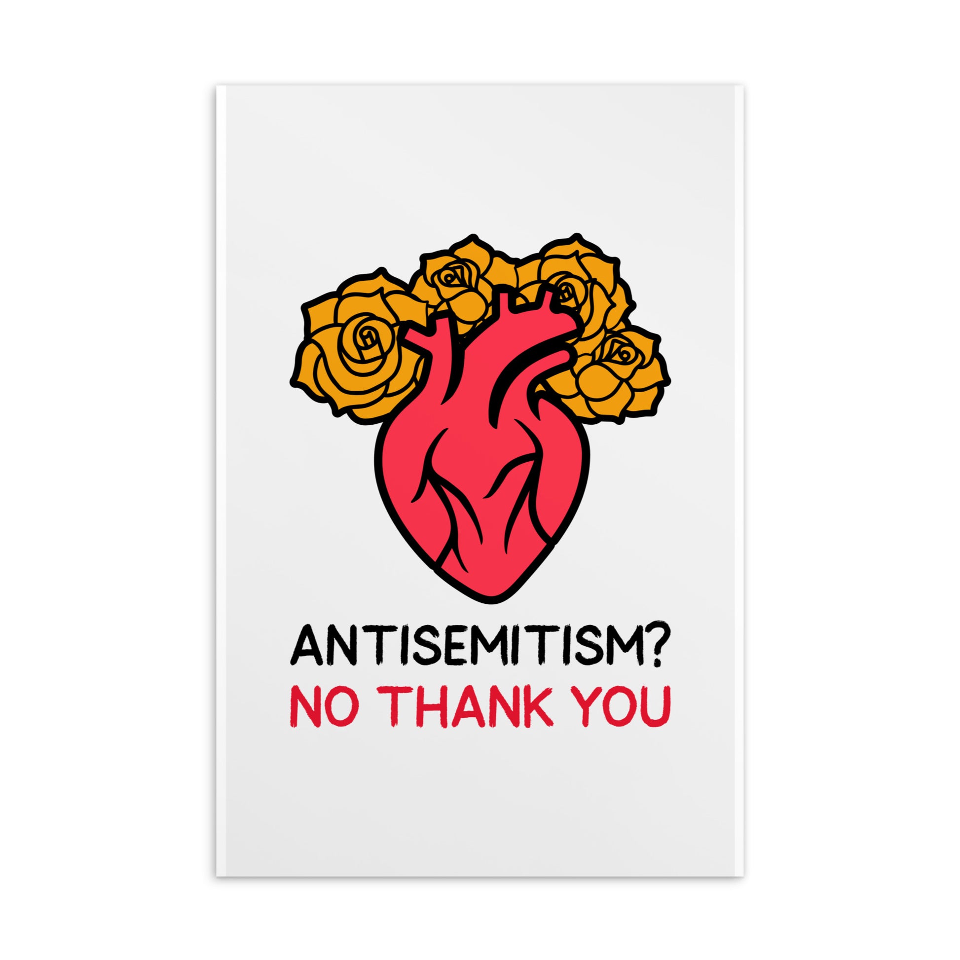 No Thank You | Antisemitism | Standard Postcard