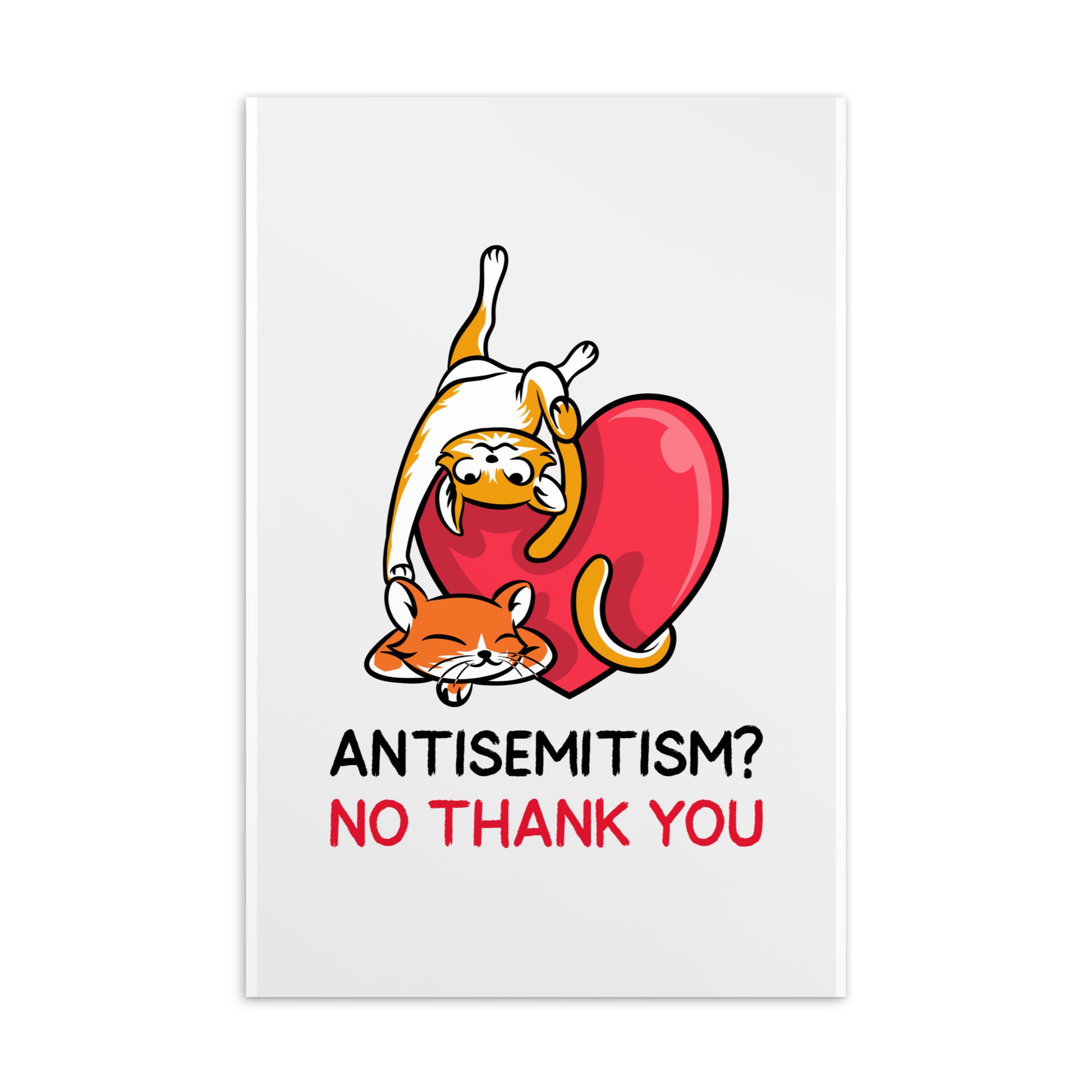 No Thank You | Antisemitism | Standard Postcard