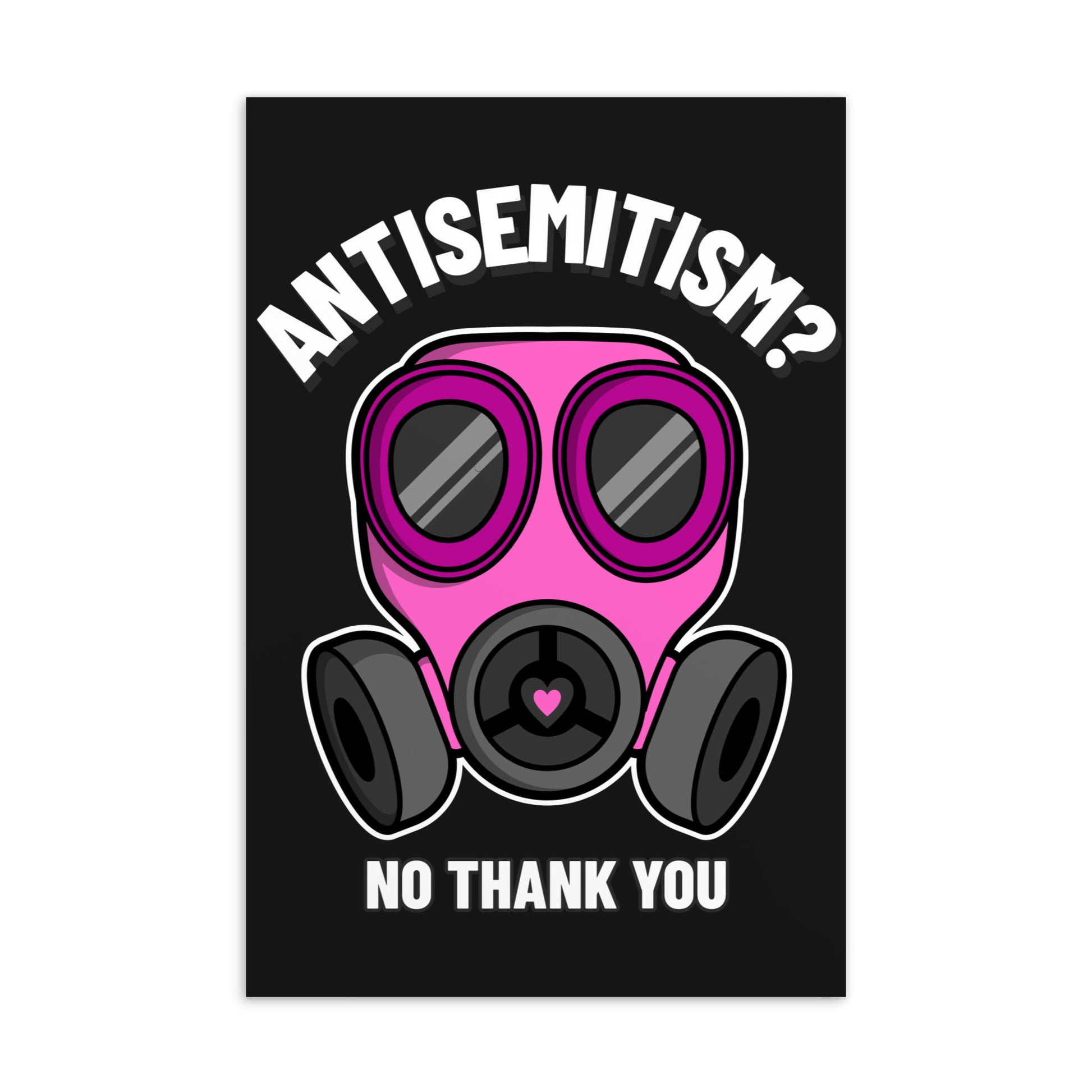 No Thank You | Antisemitism | Standard Postcard