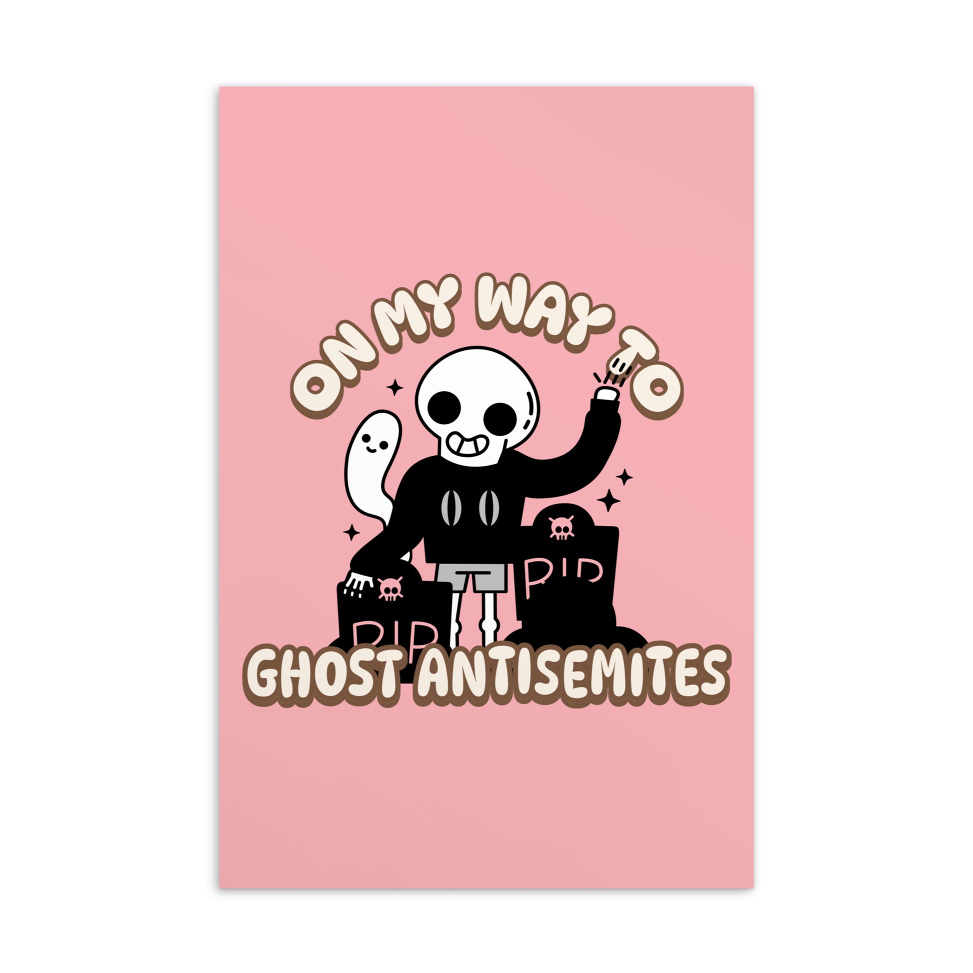 Ghost Antisemites | Standard Postcard