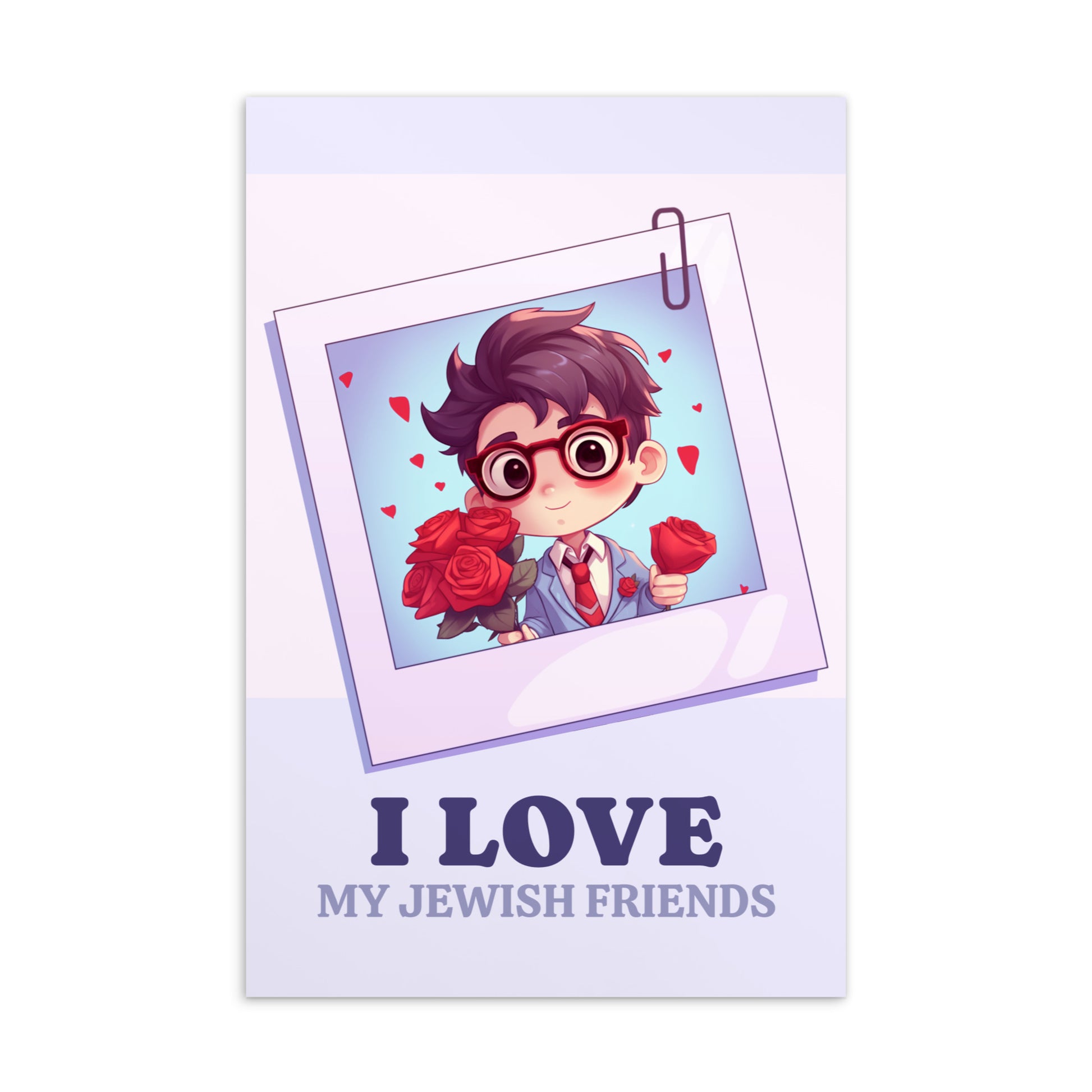 Jewish Friends | Love Story | Standard Postcard