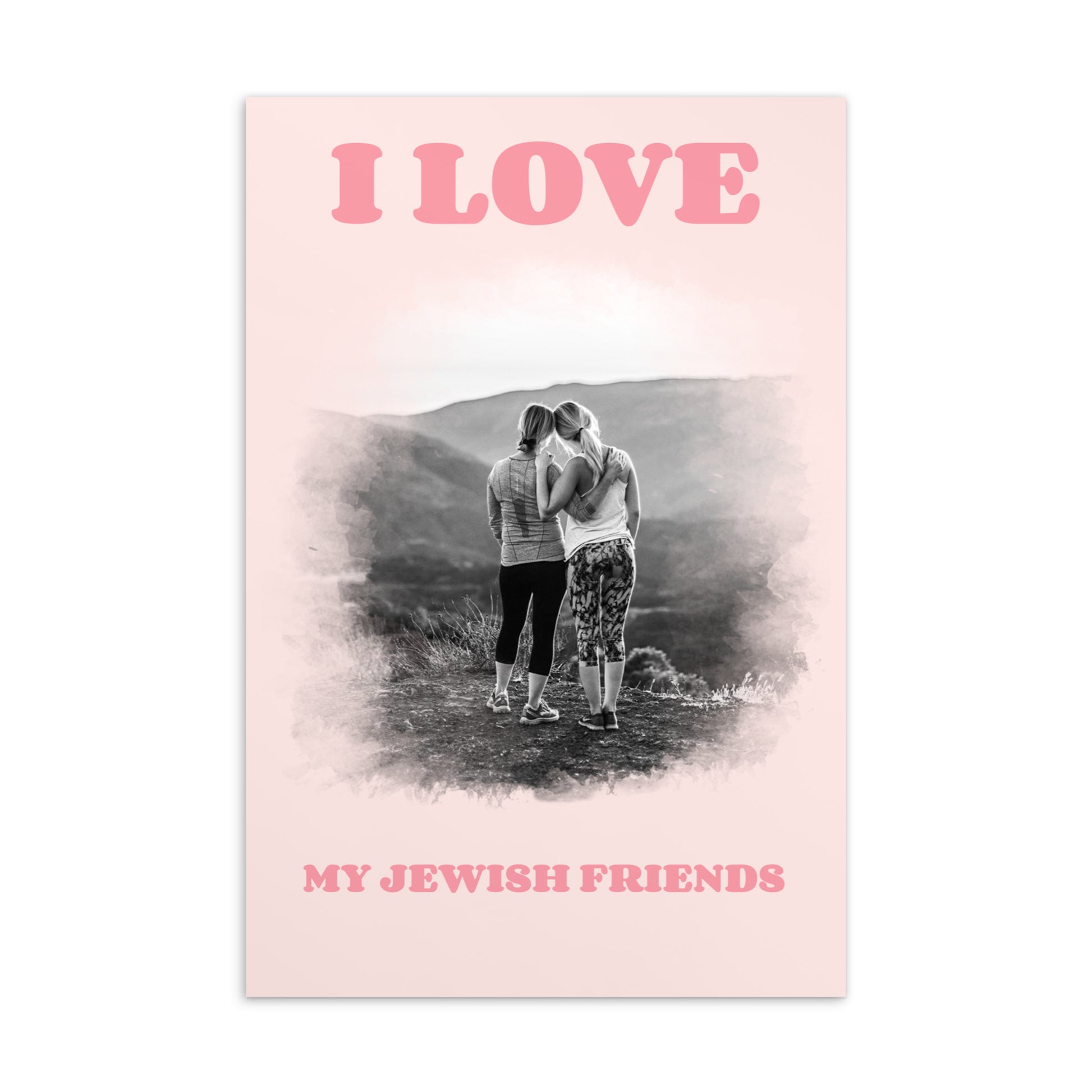 Jewish Friends | Love Story | Standard Postcard