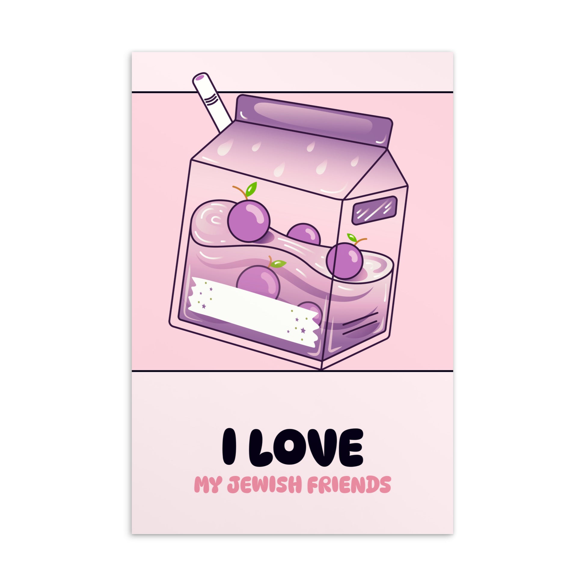 Jewish Friends | Love Story | Standard Postcard