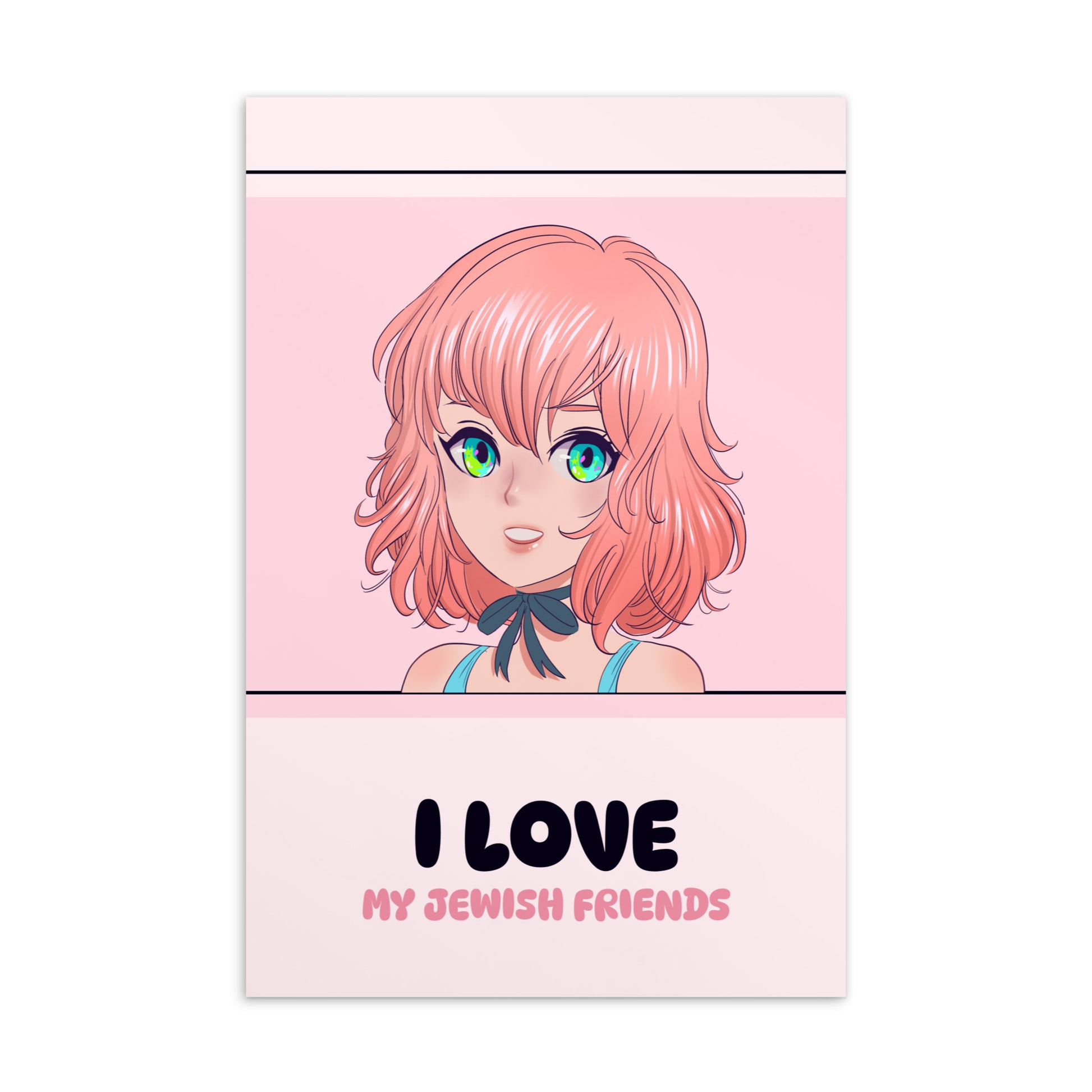 Jewish Friends | Love Story | Standard Postcard