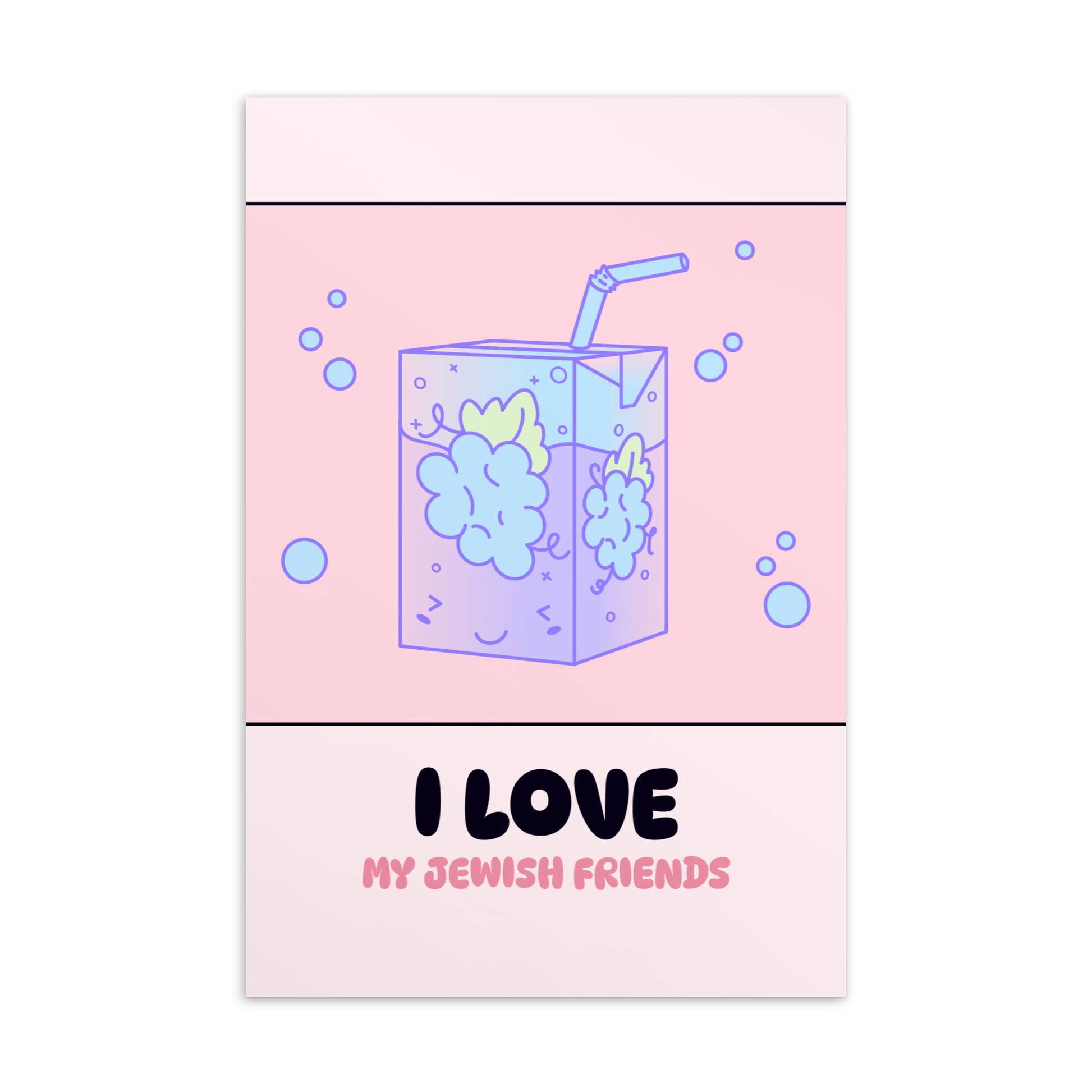 Jewish Friends | Love Story | Standard Postcard