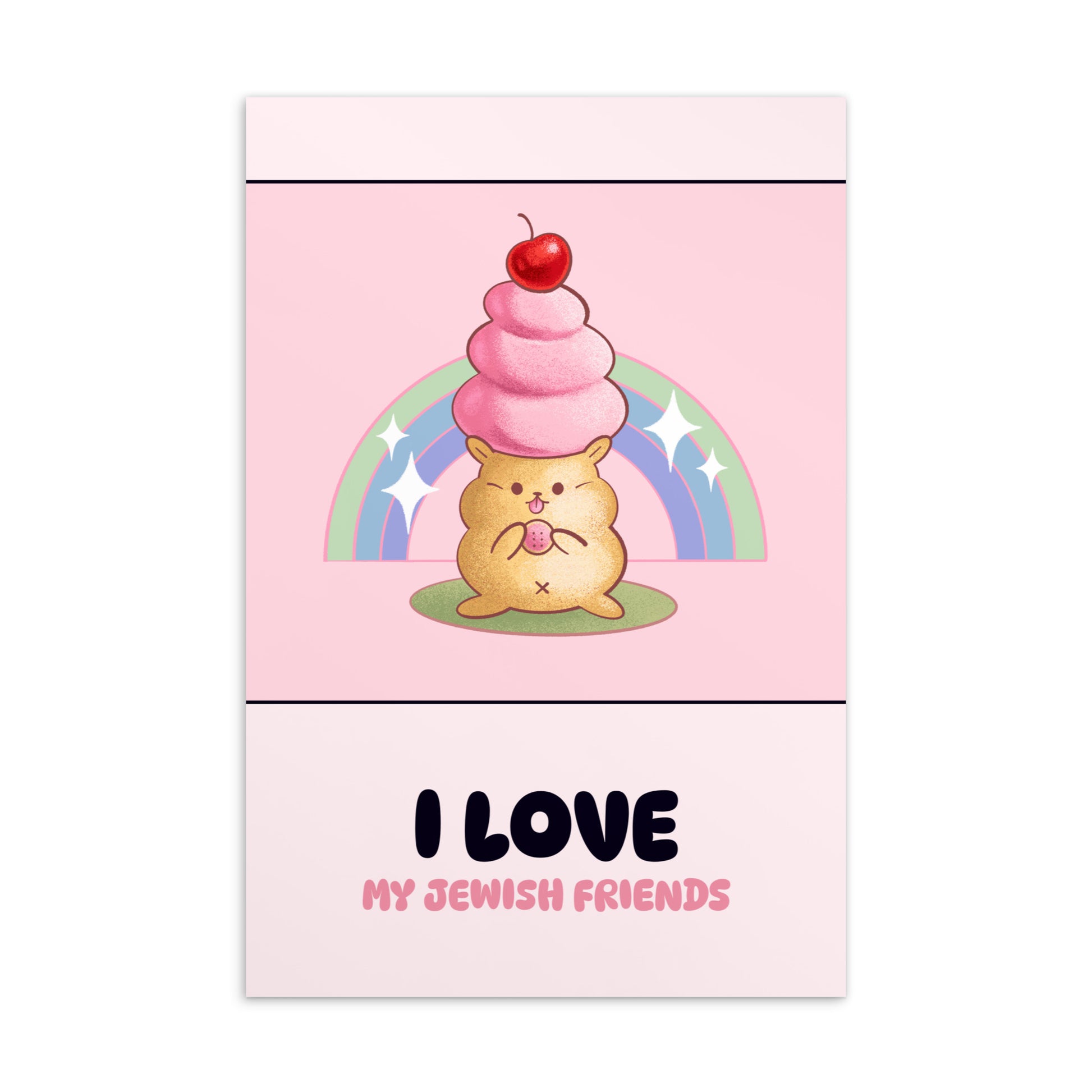 Jewish Friends | Love Story | Standard Postcard
