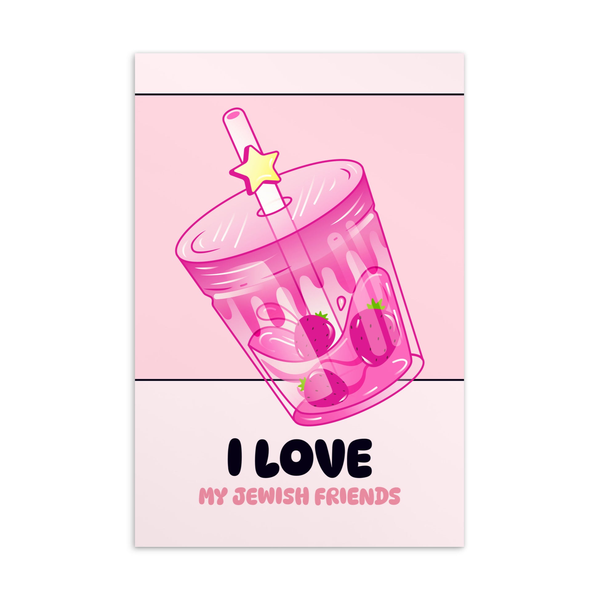 Jewish Friends | Love Story | Standard Postcard
