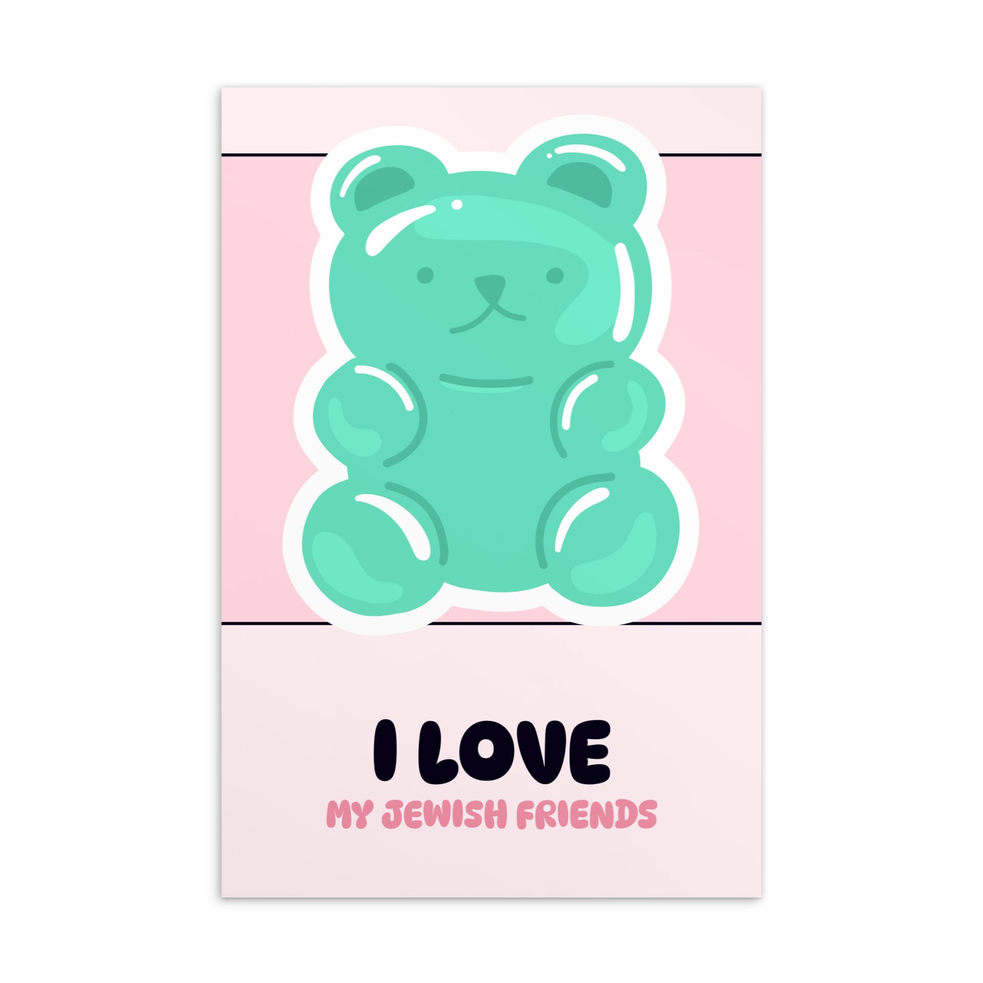 Jewish Friends | Love Story | Standard Postcard