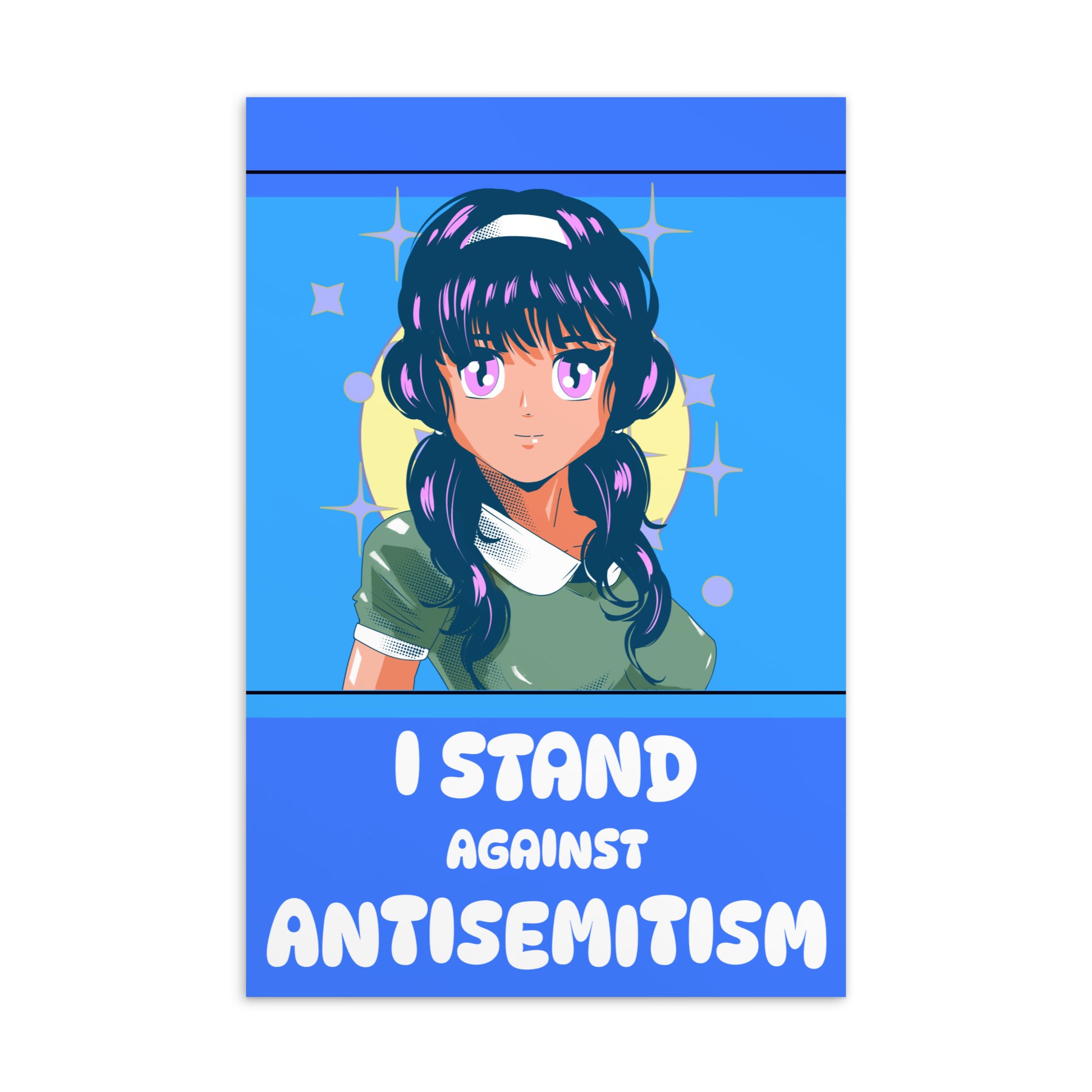 I Stand Against Antisemitism | Standard Postcard