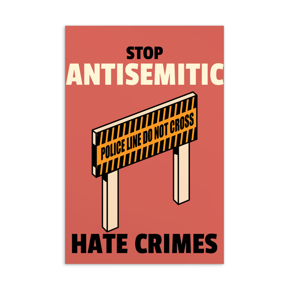 Antisemitic Hate Crimes | Standard Postcard