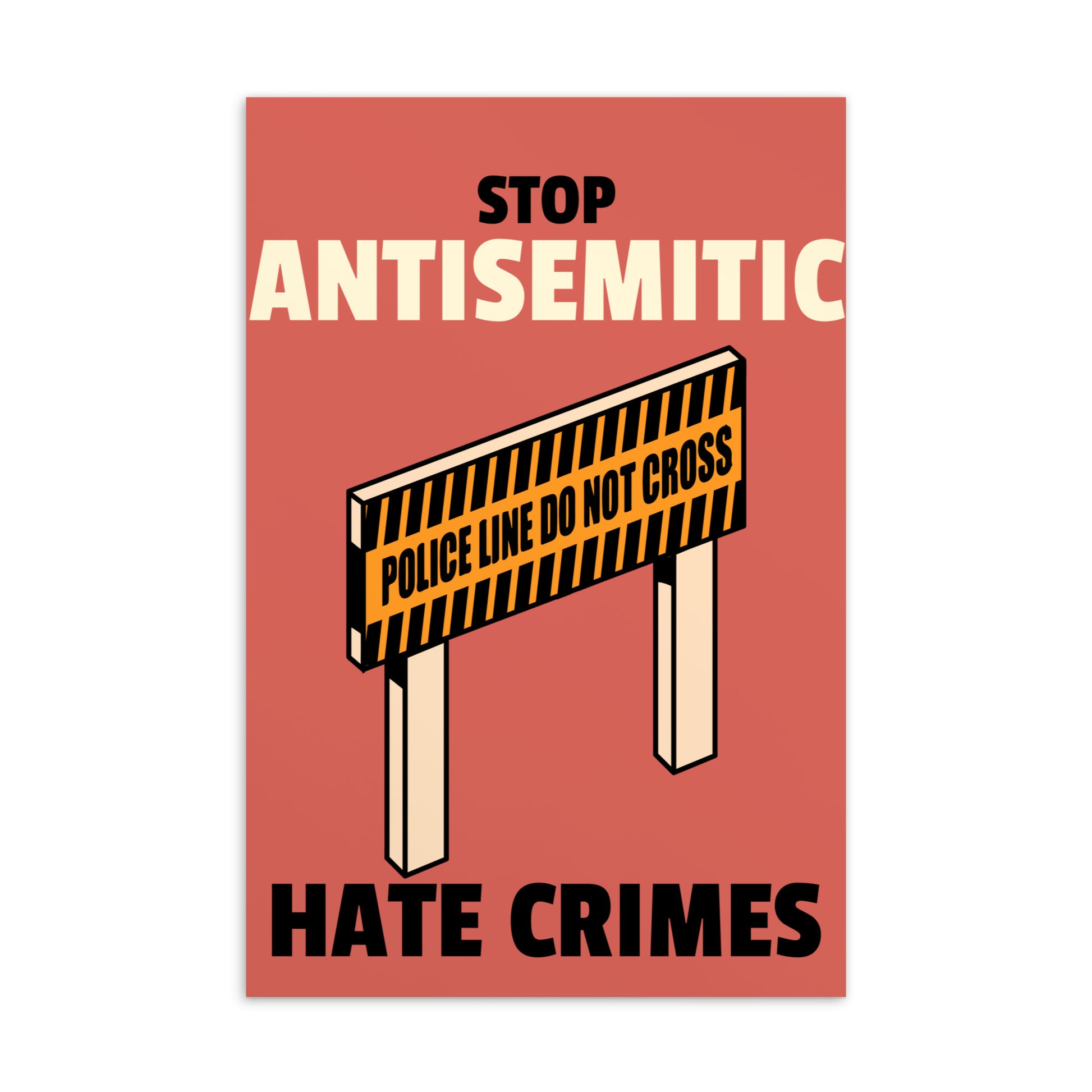 Antisemitic Hate Crimes | Standard Postcard