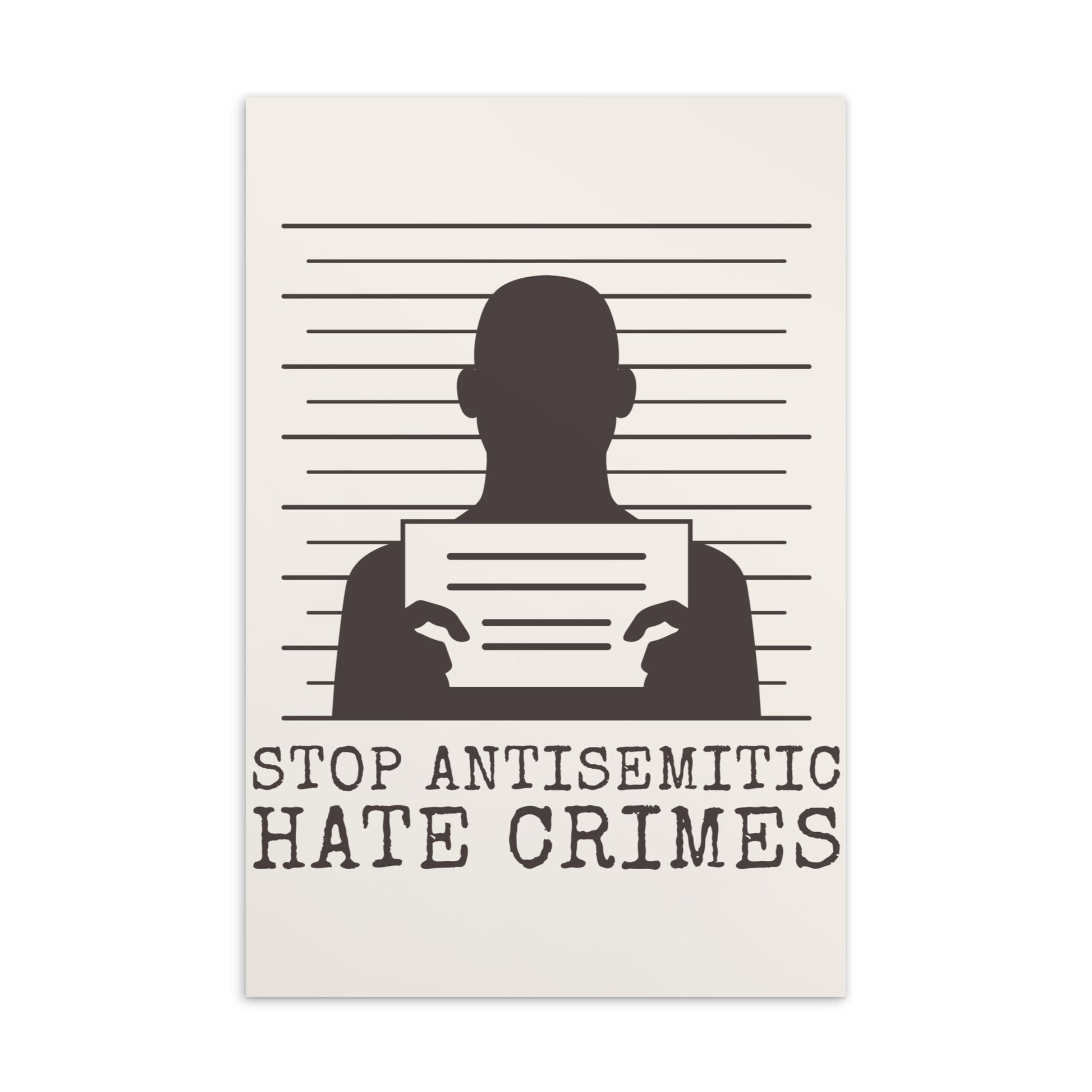 Antisemitic Hate Crimes | Standard Postcard