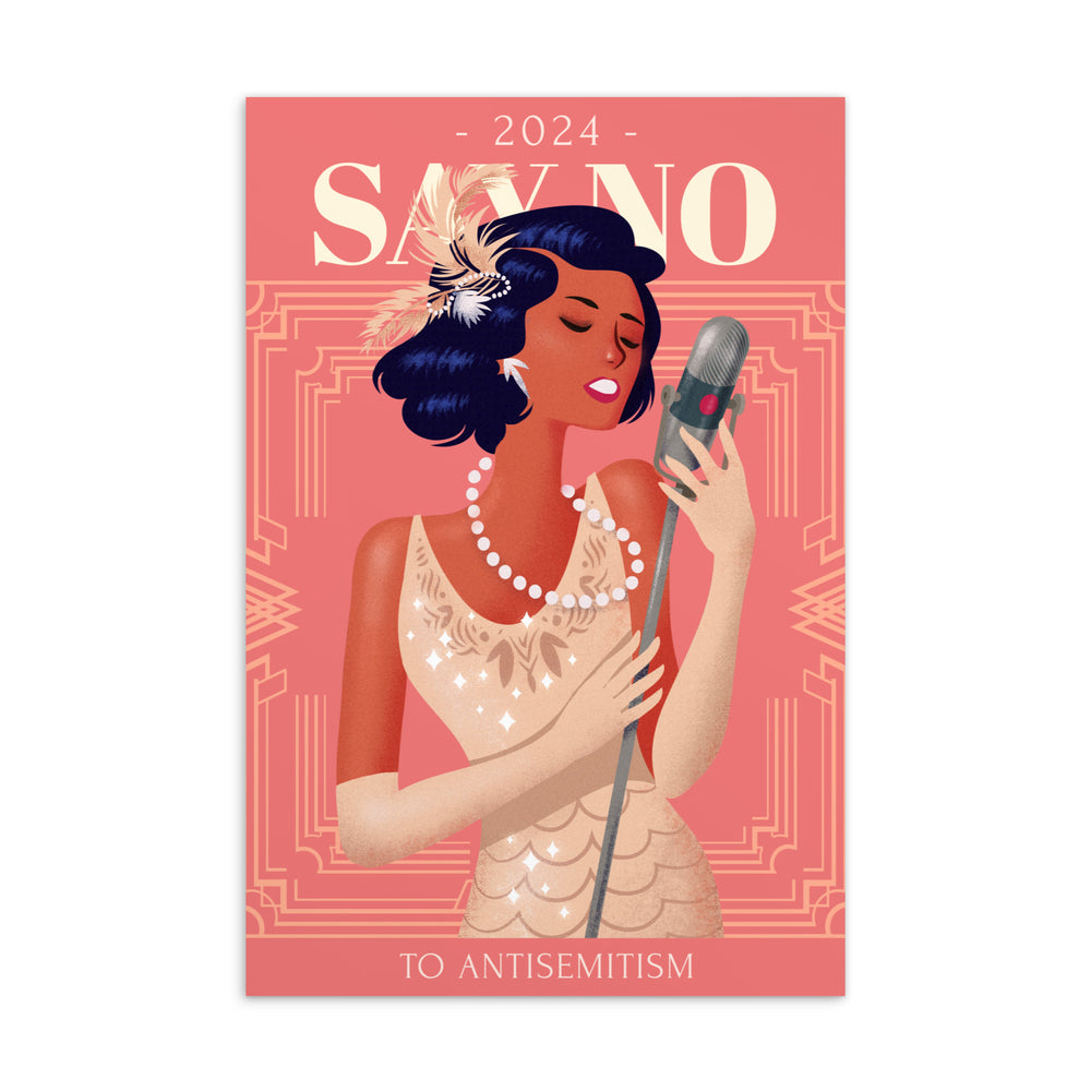 Art Deco Love Story | Standard Postcard