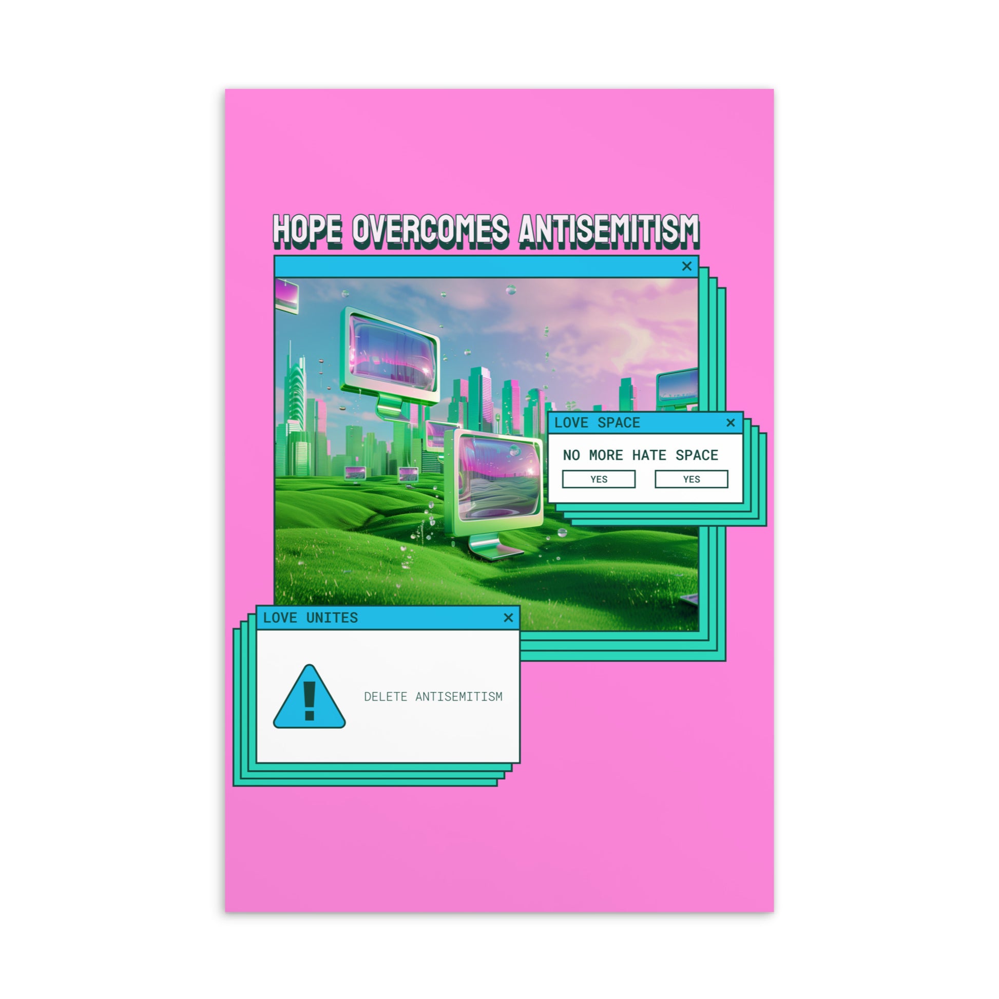 A Colorful Dream | Antisemitism | Standard Postcard