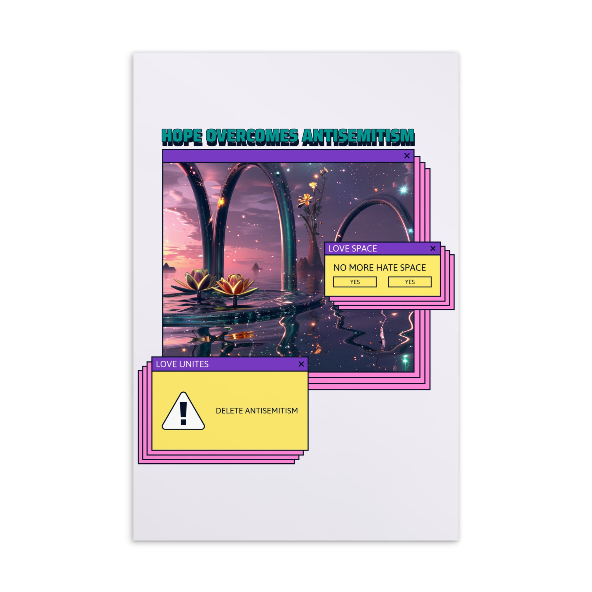 A Colorful Dream | Antisemitism | Standard Postcard