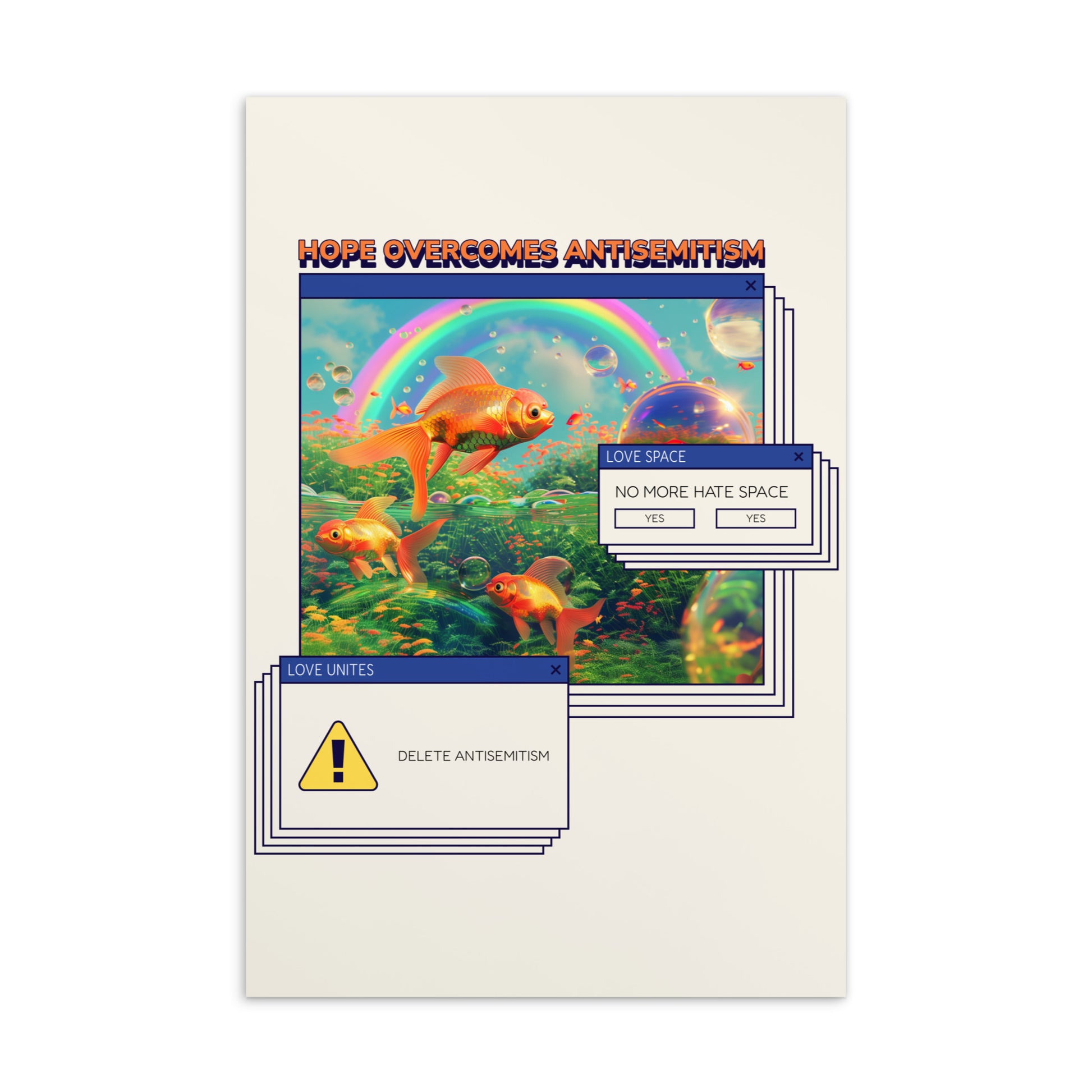 A Colorful Dream | Antisemitism | Standard Postcard