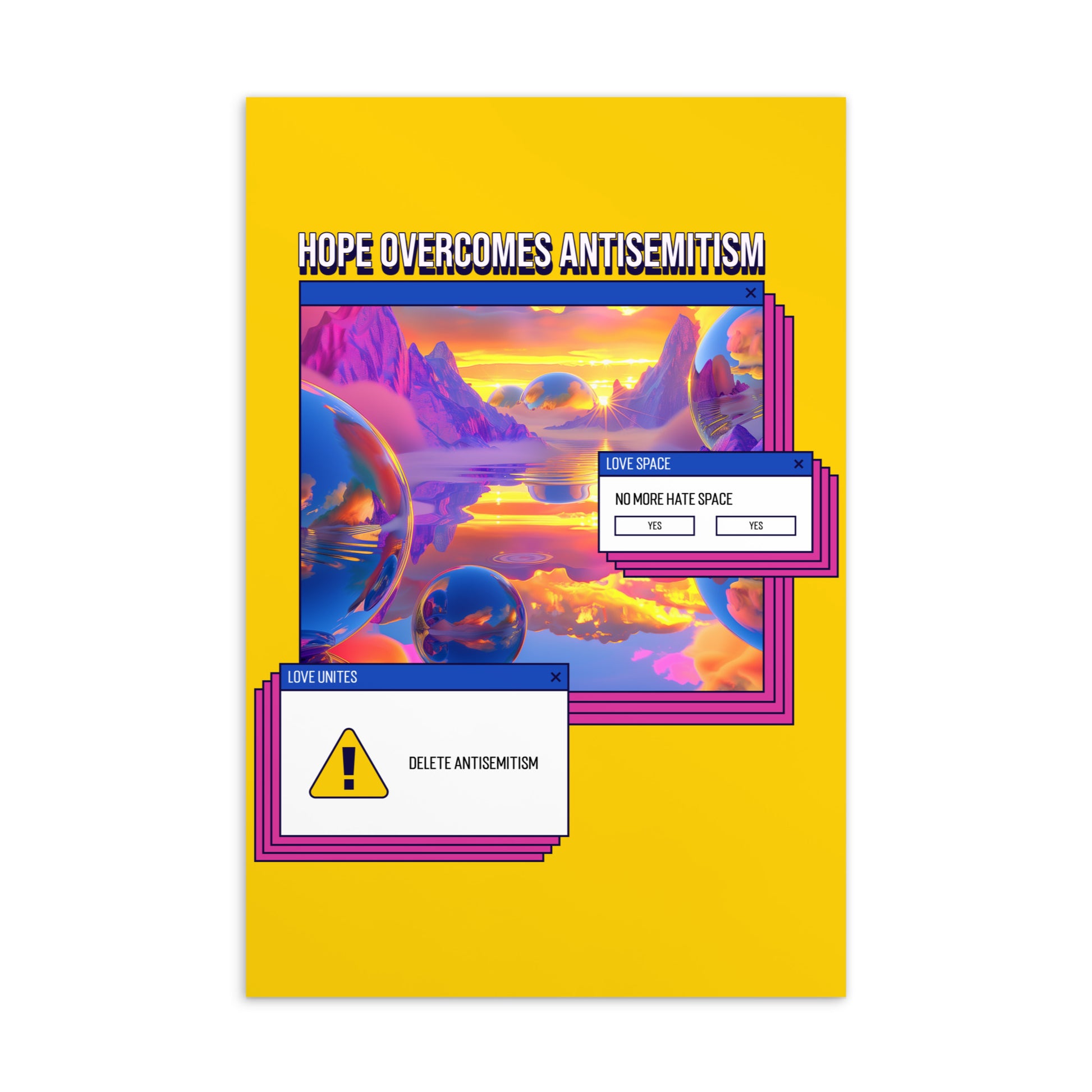 A Colorful Dream | Antisemitism | Standard Postcard