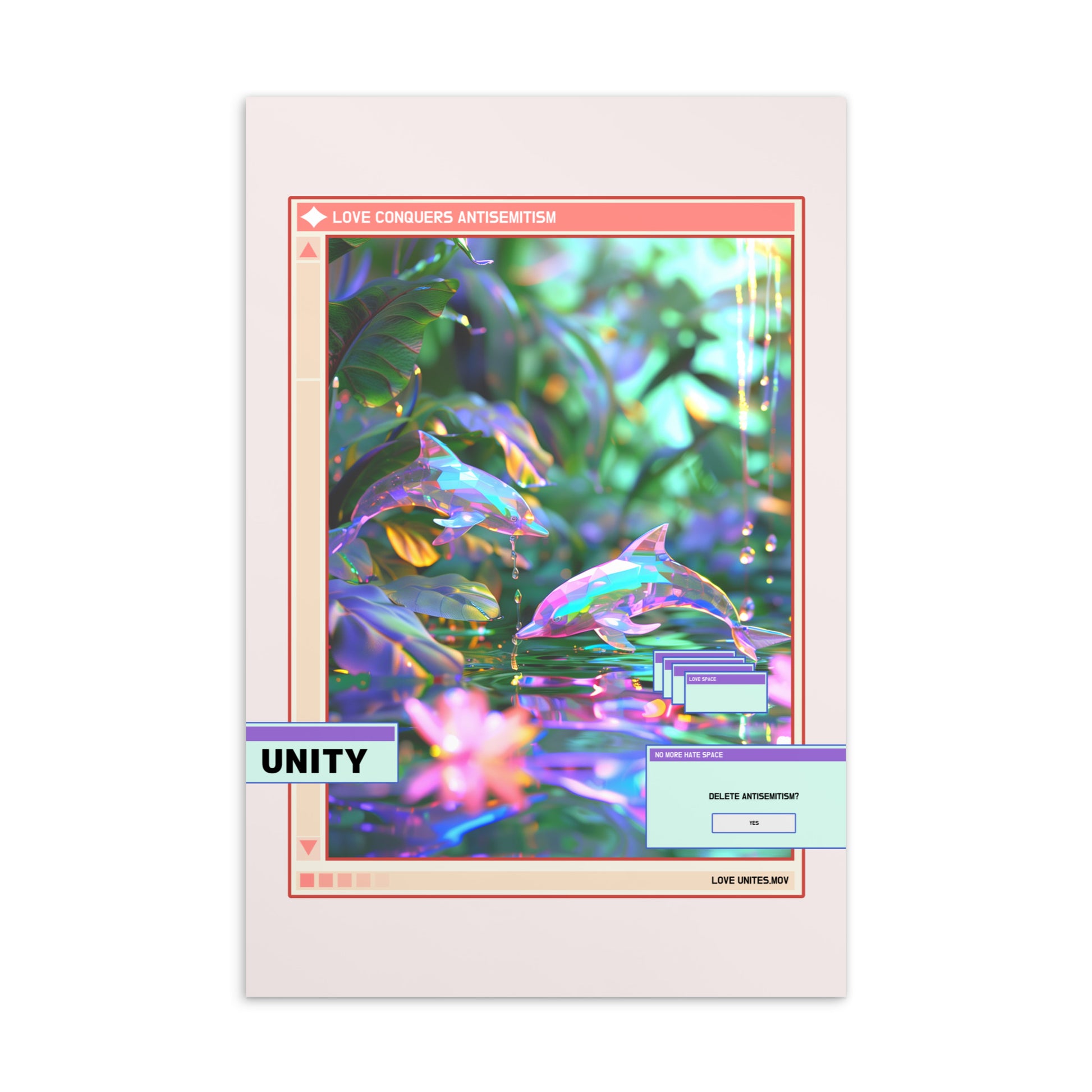 A Colorful Dream | Antisemitism | Standard Postcard