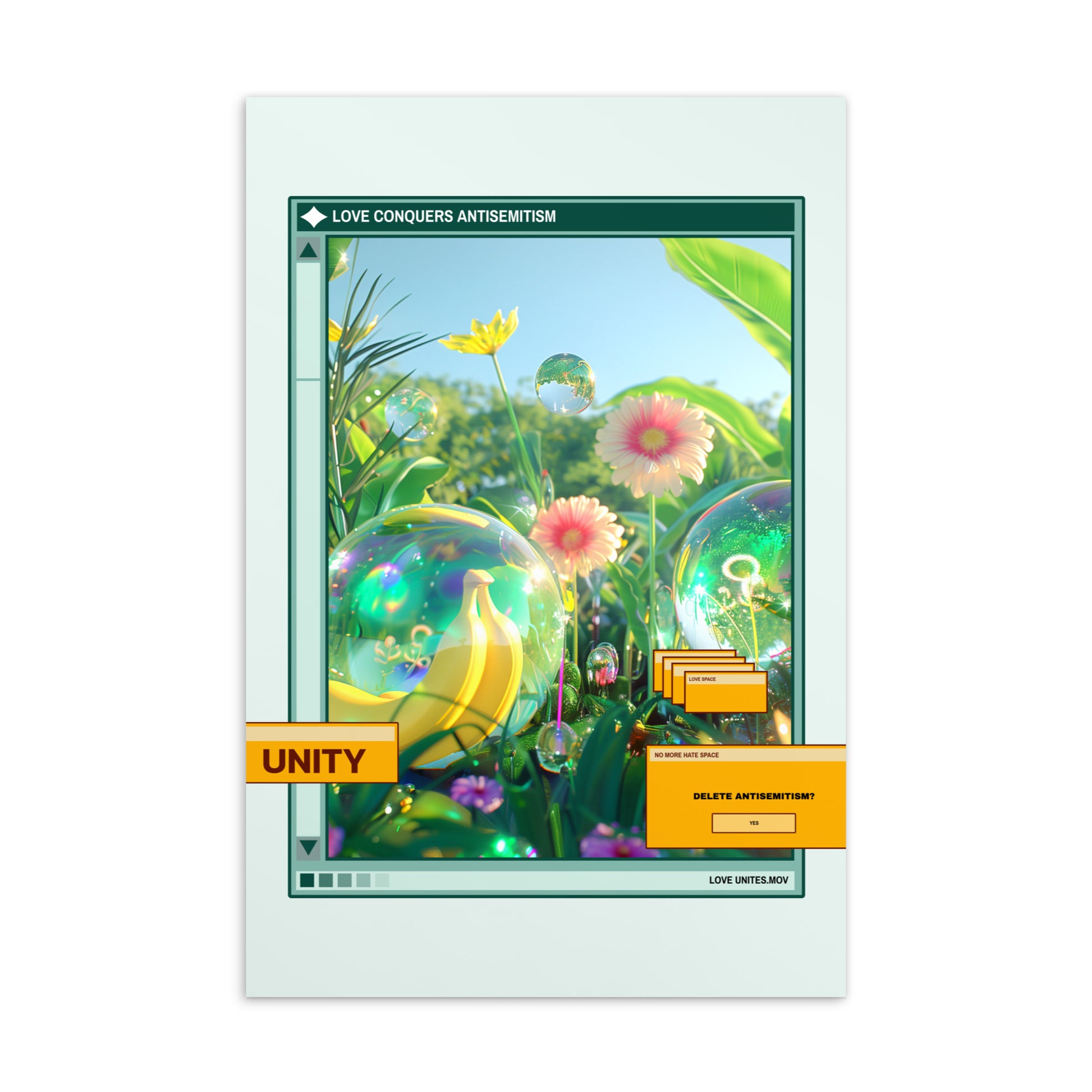 A Colorful Dream | Antisemitism | Standard Postcard