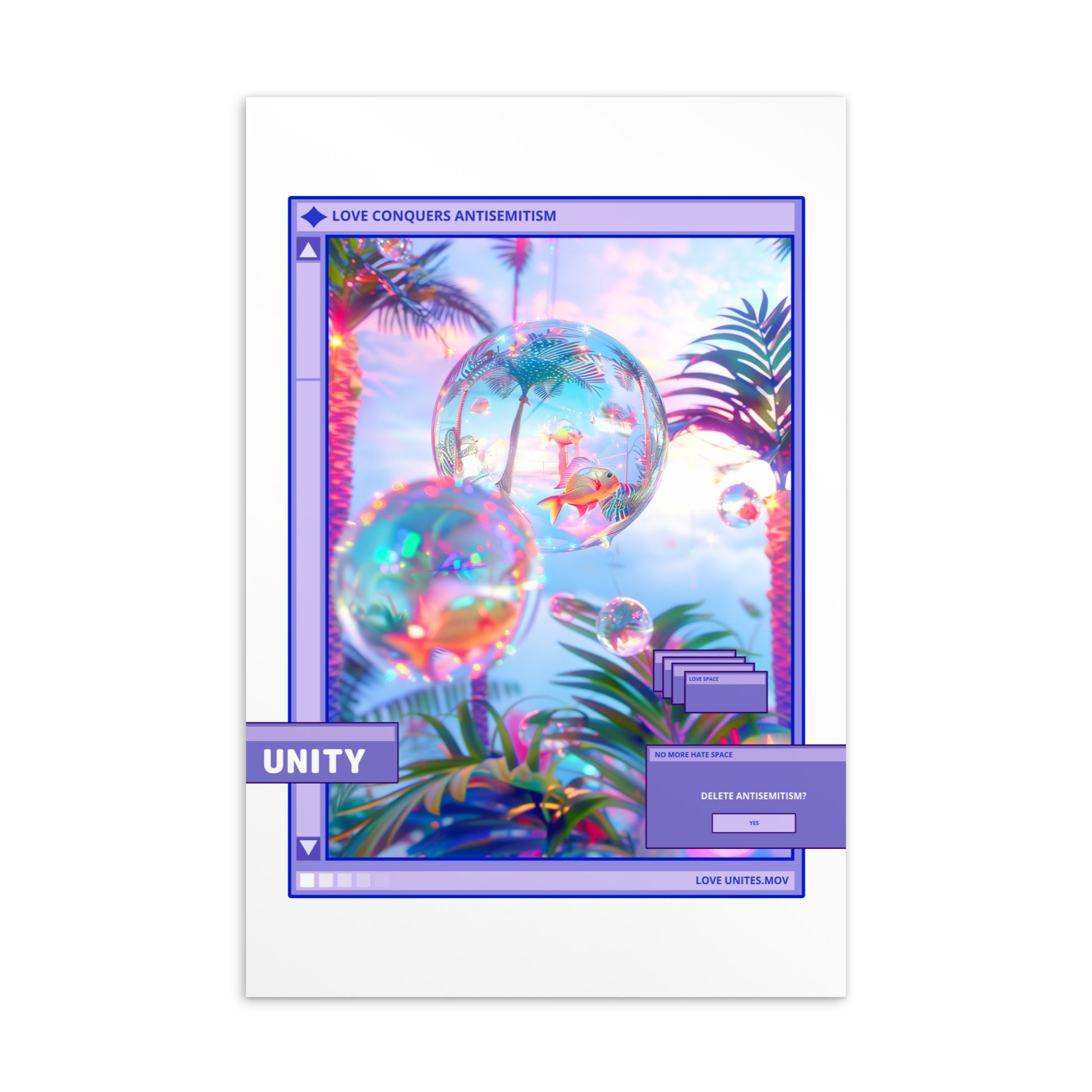 A Colorful Dream | Antisemitism | Standard Postcard