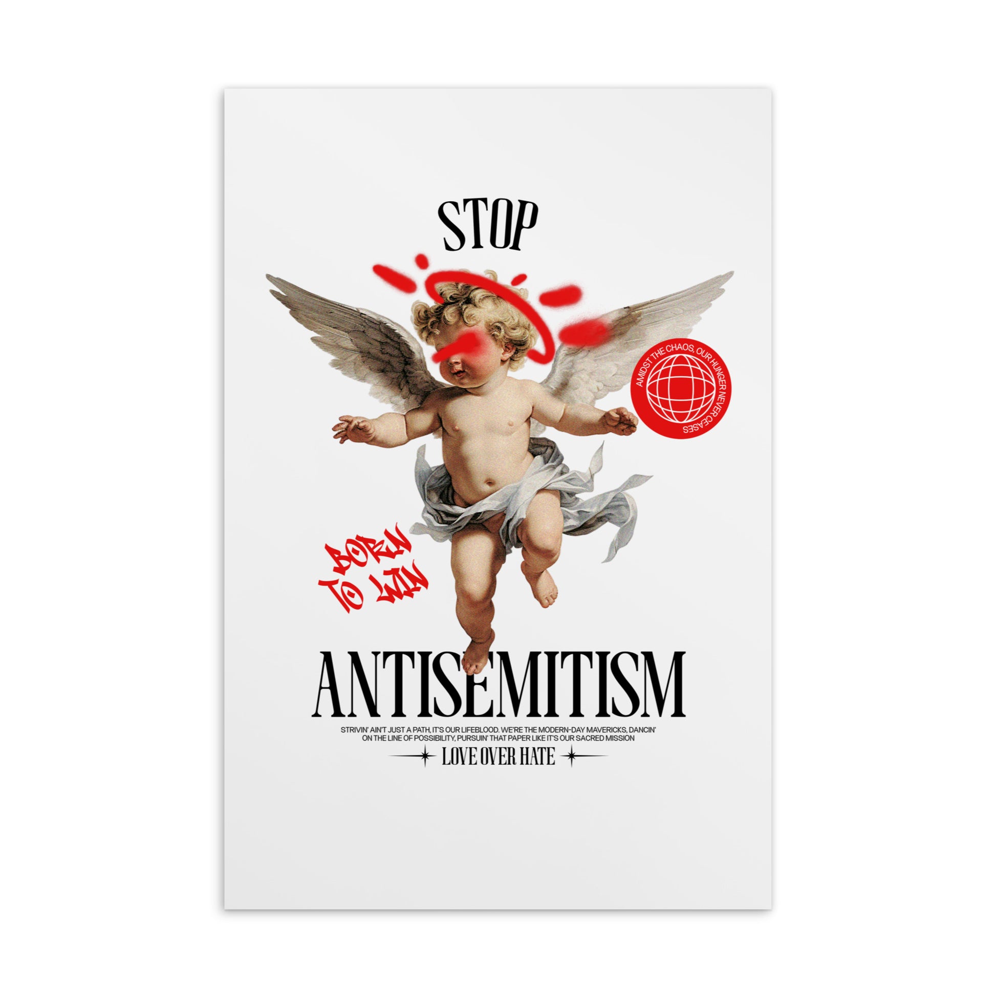 Classic Graffiti Fusion | Standard Postcard